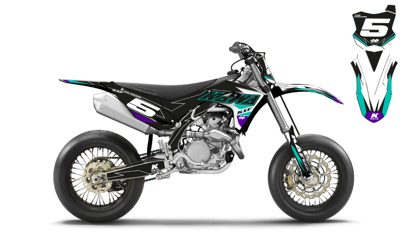 Kit déco Kit Déco Kawasaki 450 KXF 2024-2026 NEWS STYLE