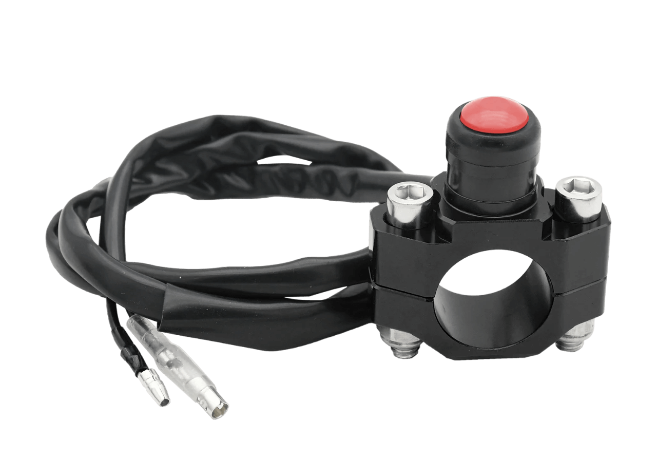 Kit déco Coupe circuit MOTO CNC — Noir