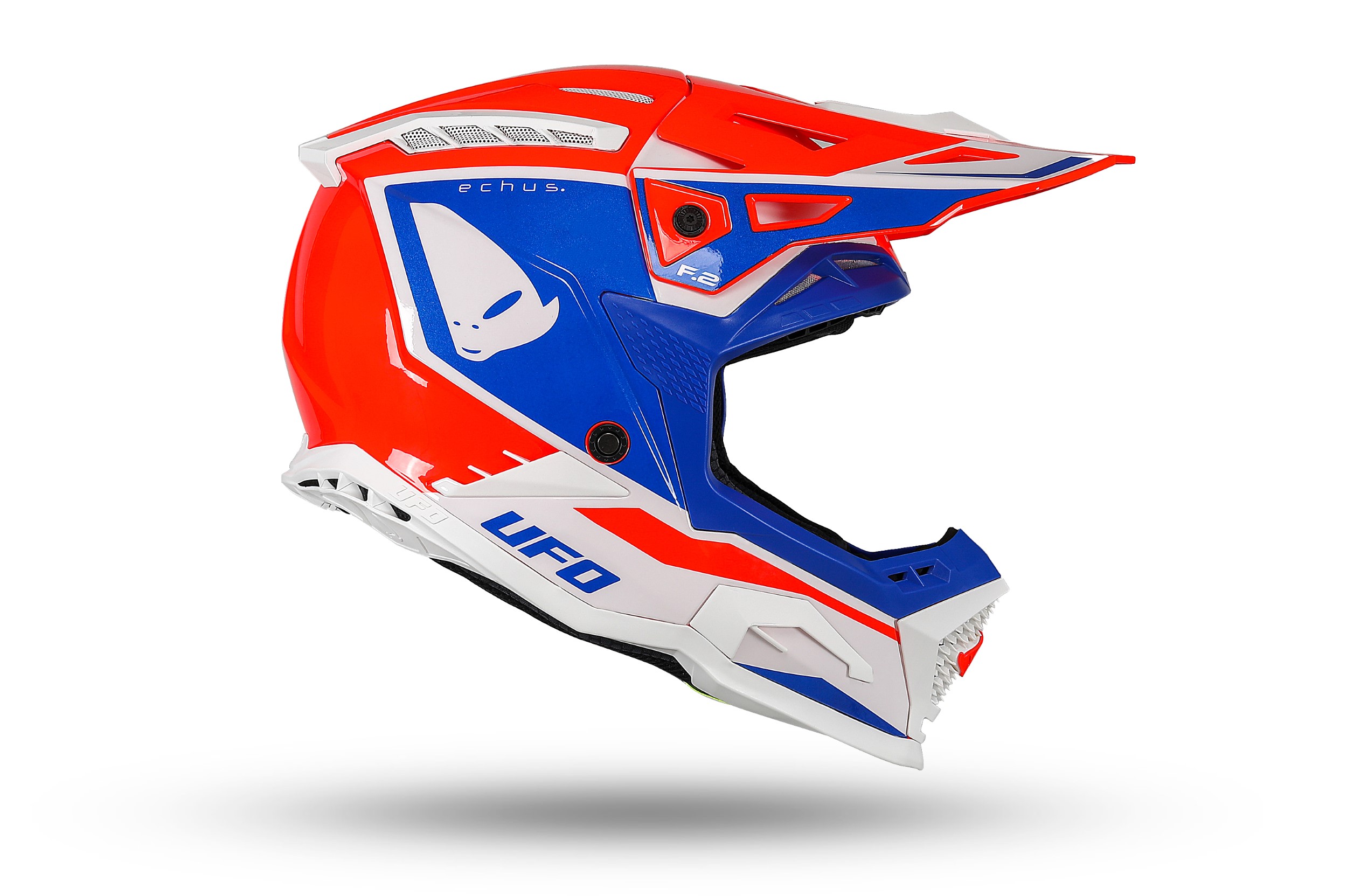 Kit déco Casque Echus HE13100 — rouge/bleu