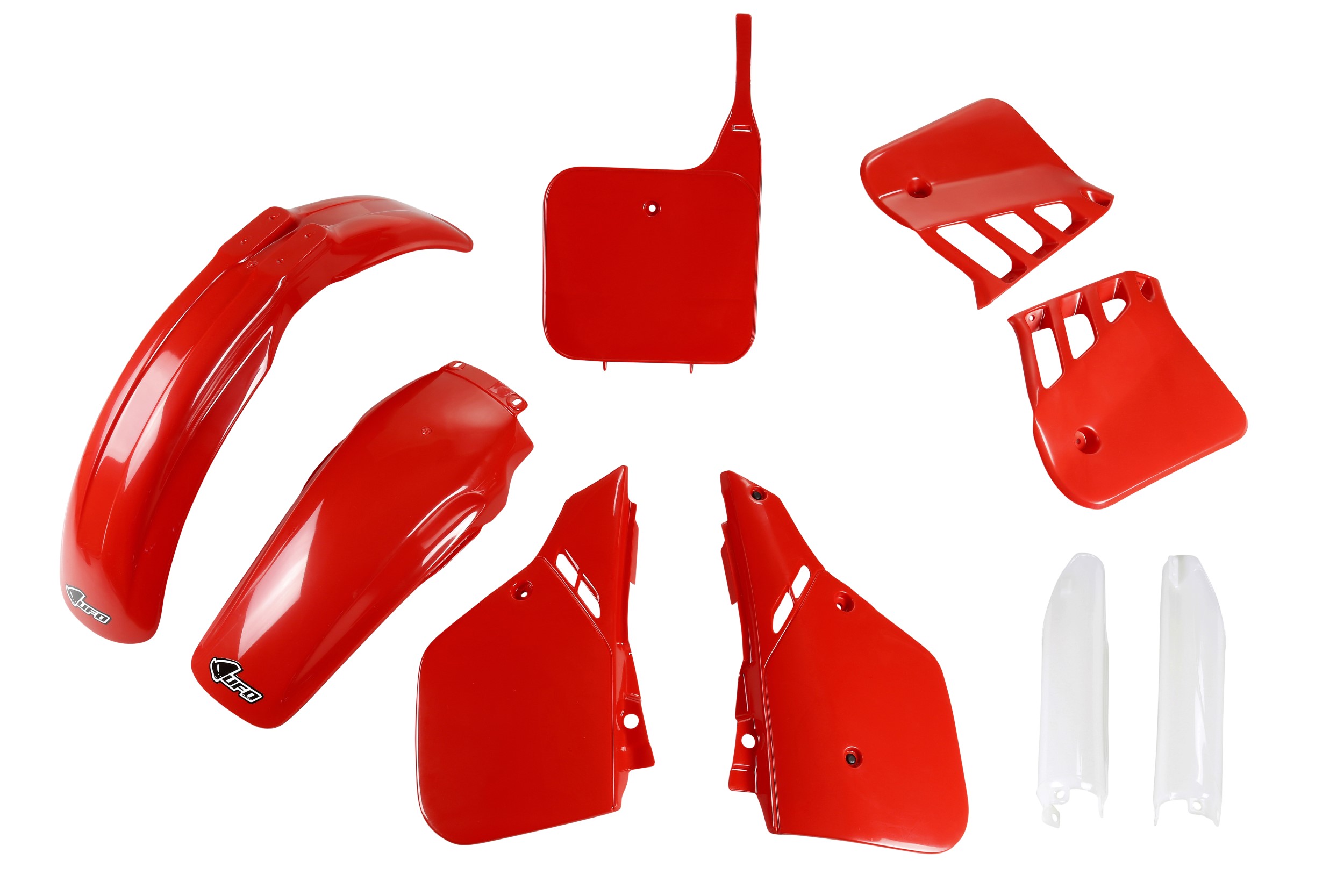 Kit déco Honda CR 250 1987 1987 Kit plastique complet avec protège-fourches