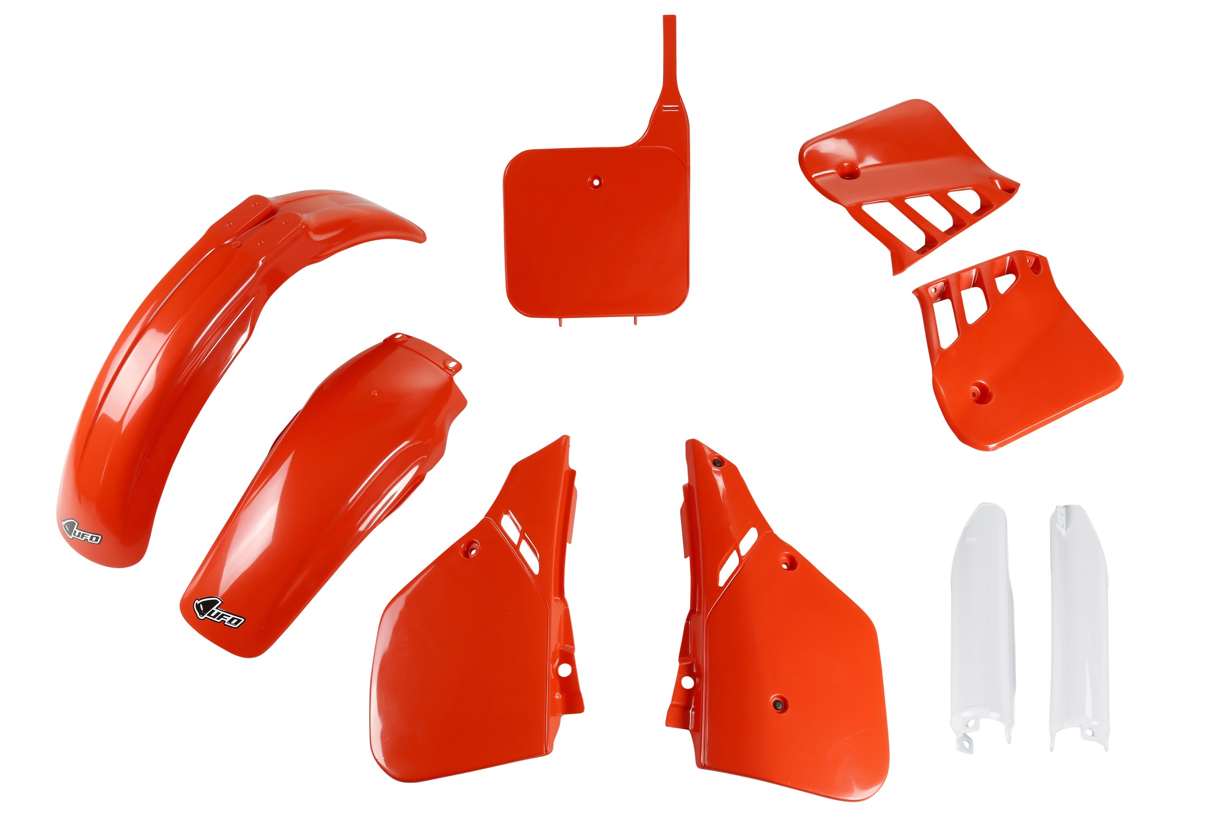 Kit déco Honda CR 250 1987 1987 Kit plastique complet avec protège-fourches