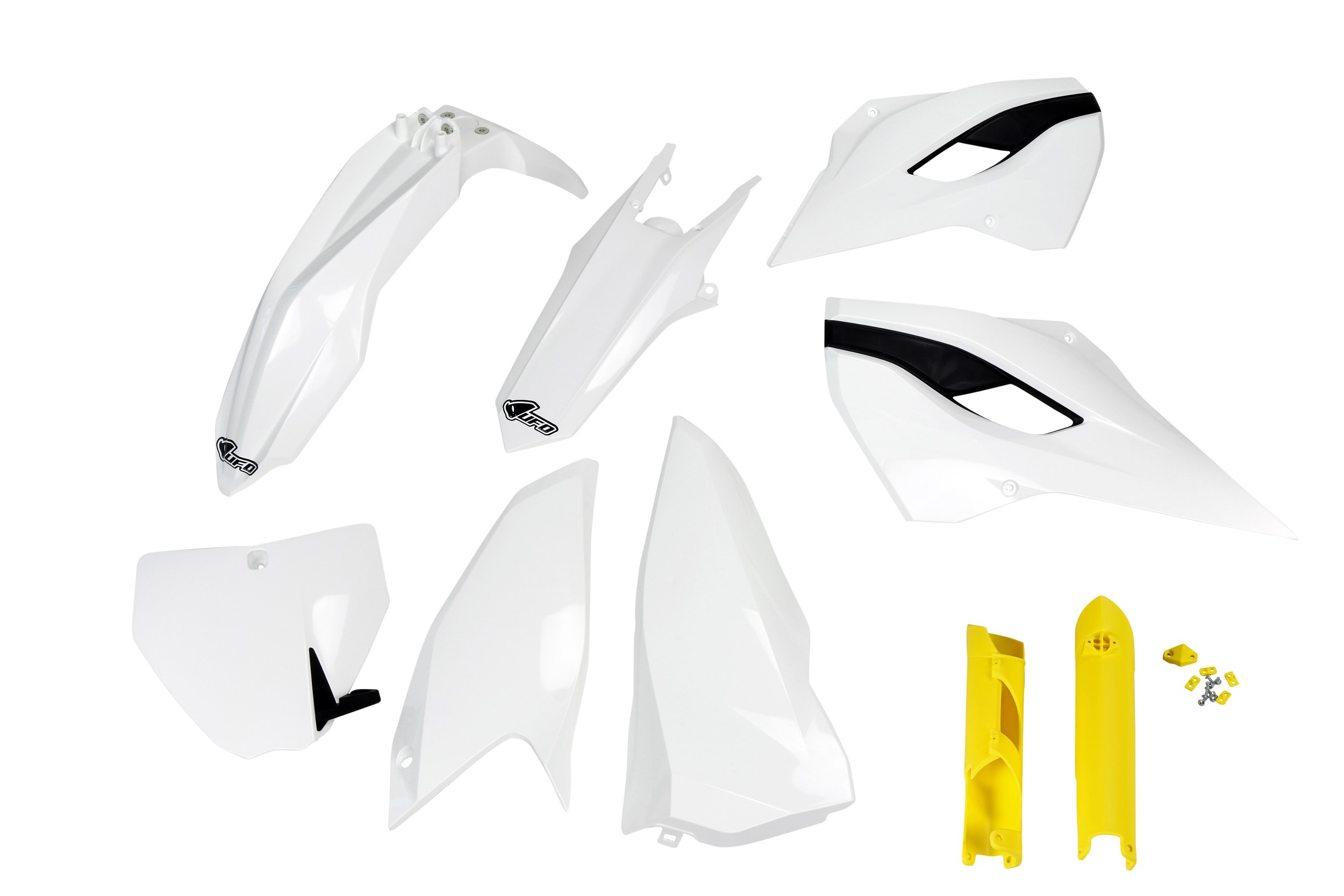 Kit déco Husqvarna TC 125 2014 2014 Kit plastique complet avec protège-fourches