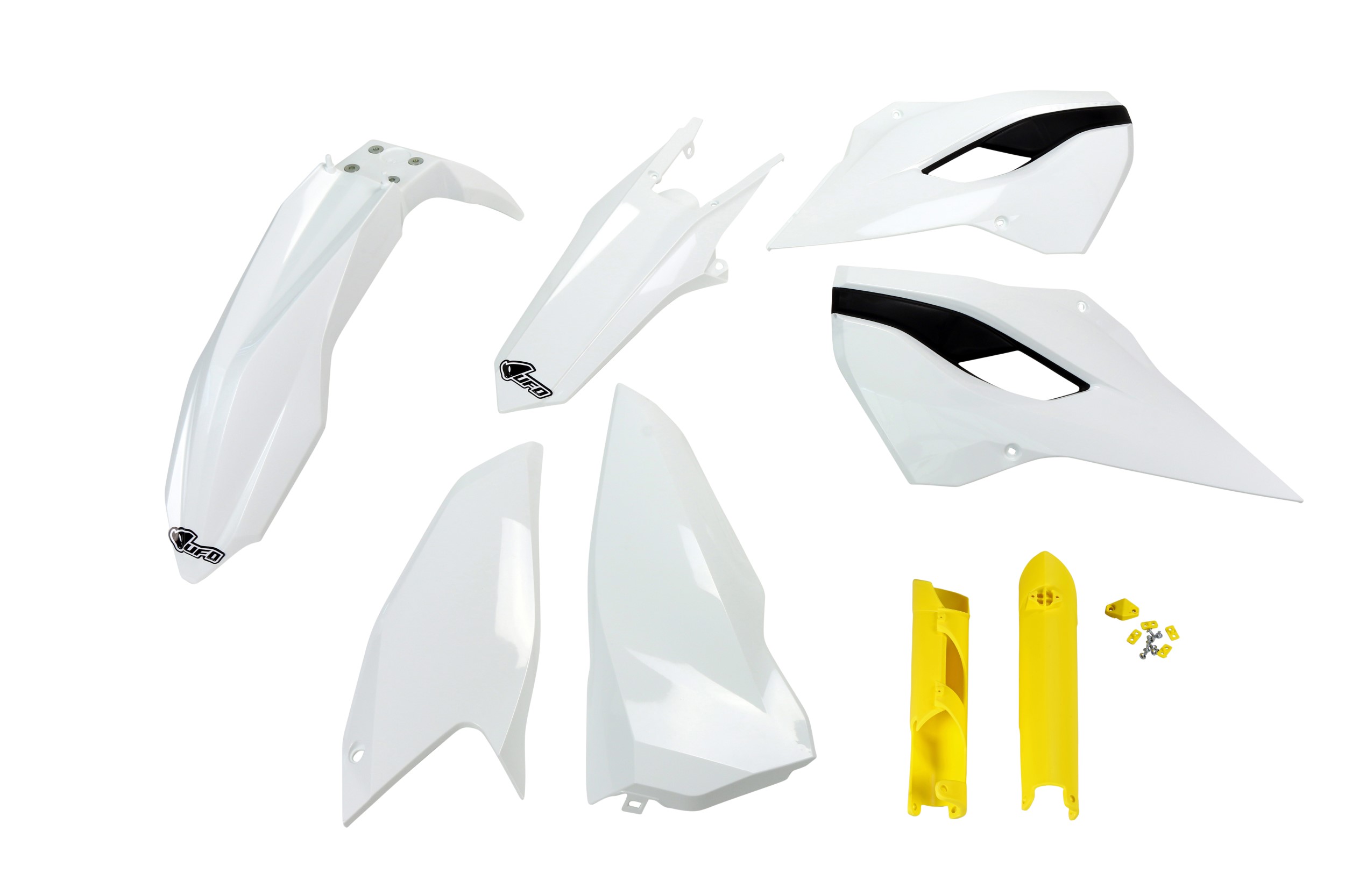 Kit déco Husqvarna TE 125 2014 2014 Kit plastique complet avec protège-fourches