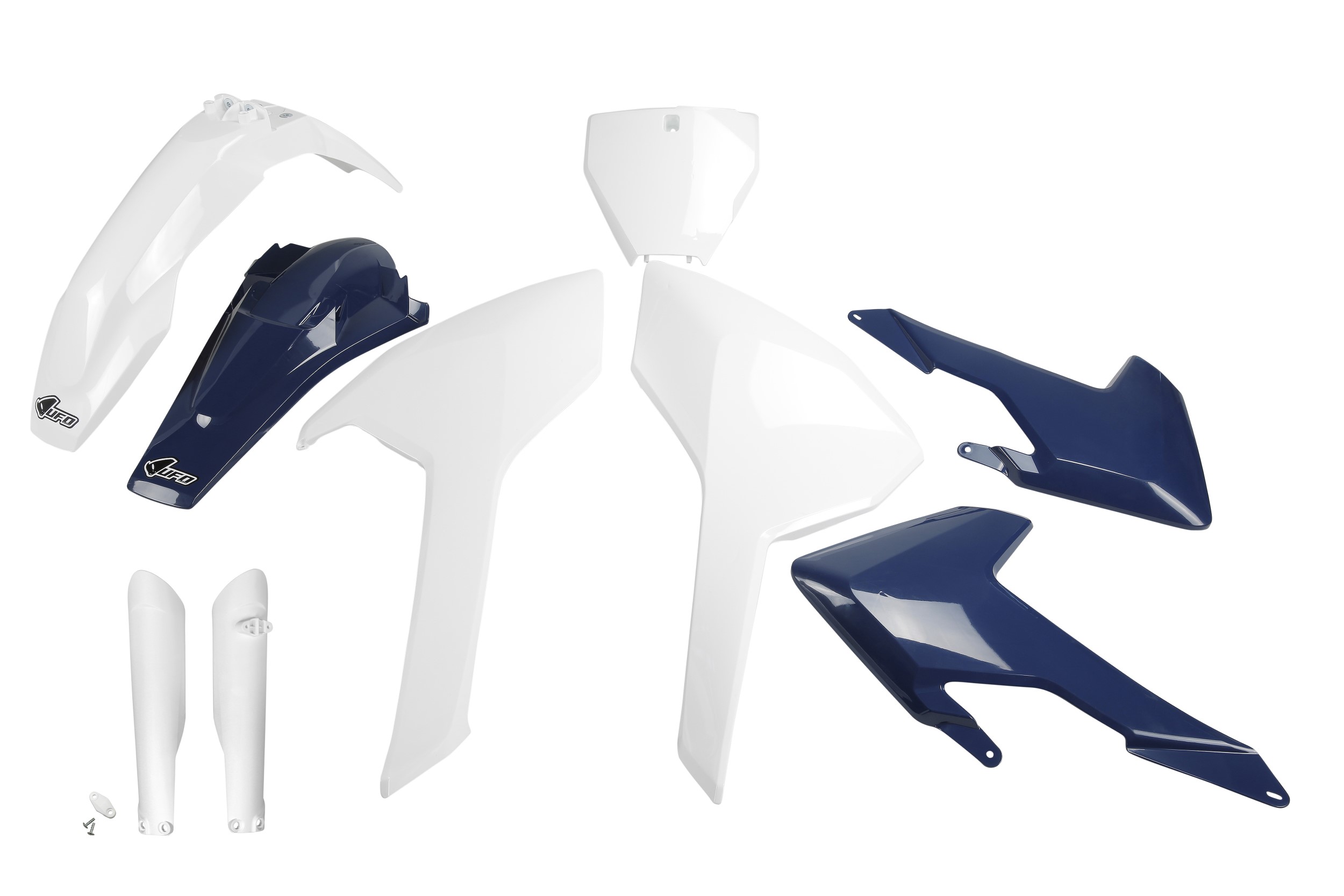 Kit déco Husqvarna TC 250 2017 2018 Kit plastique complet avec protège-fourches