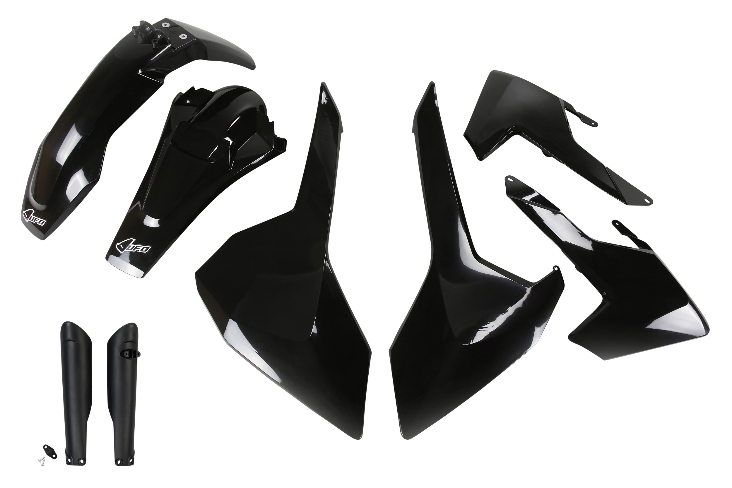 Kit déco Husqvarna FE 250 2017 2019 Kit plastique complet avec protège-fourches