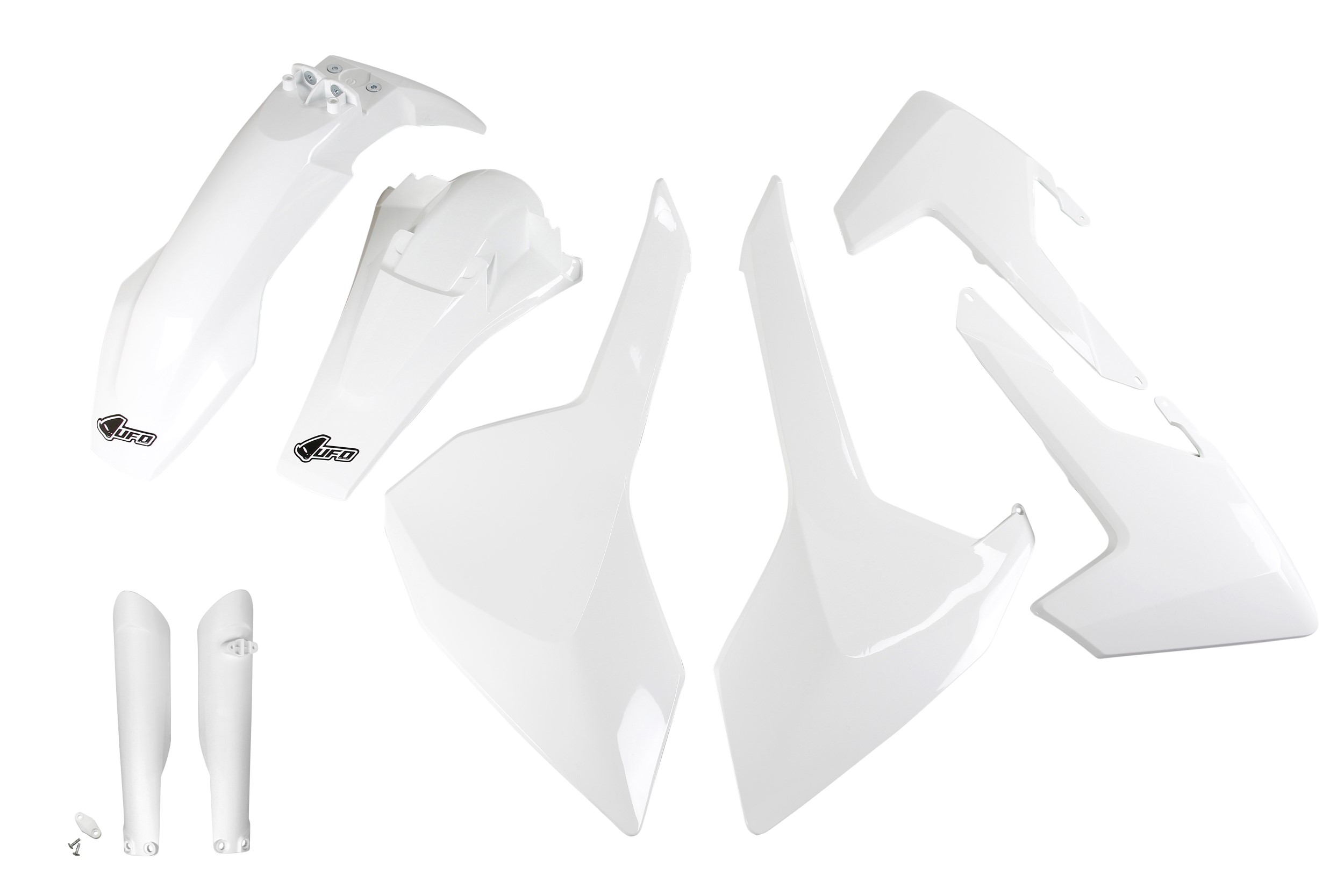 Kit déco Husqvarna FE 250 2017 2019 Kit plastique complet avec protège-fourches