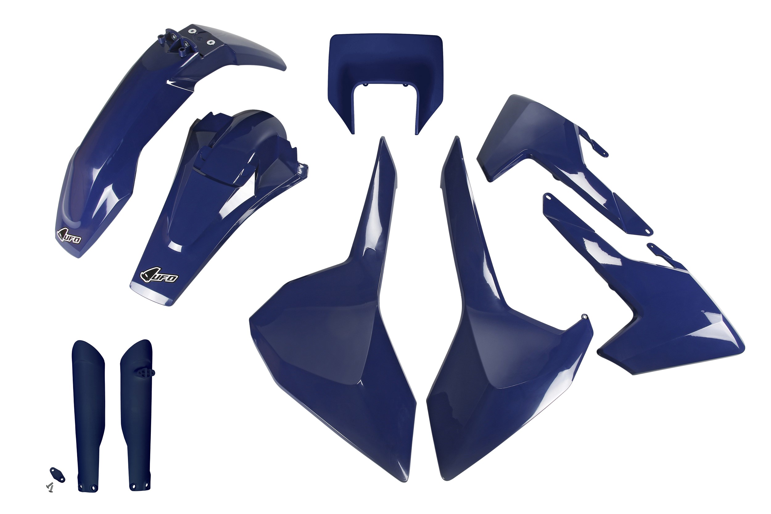 Kit déco Husqvarna TE 250 2017 2019 Kit plastique complet avec protège-fourches
