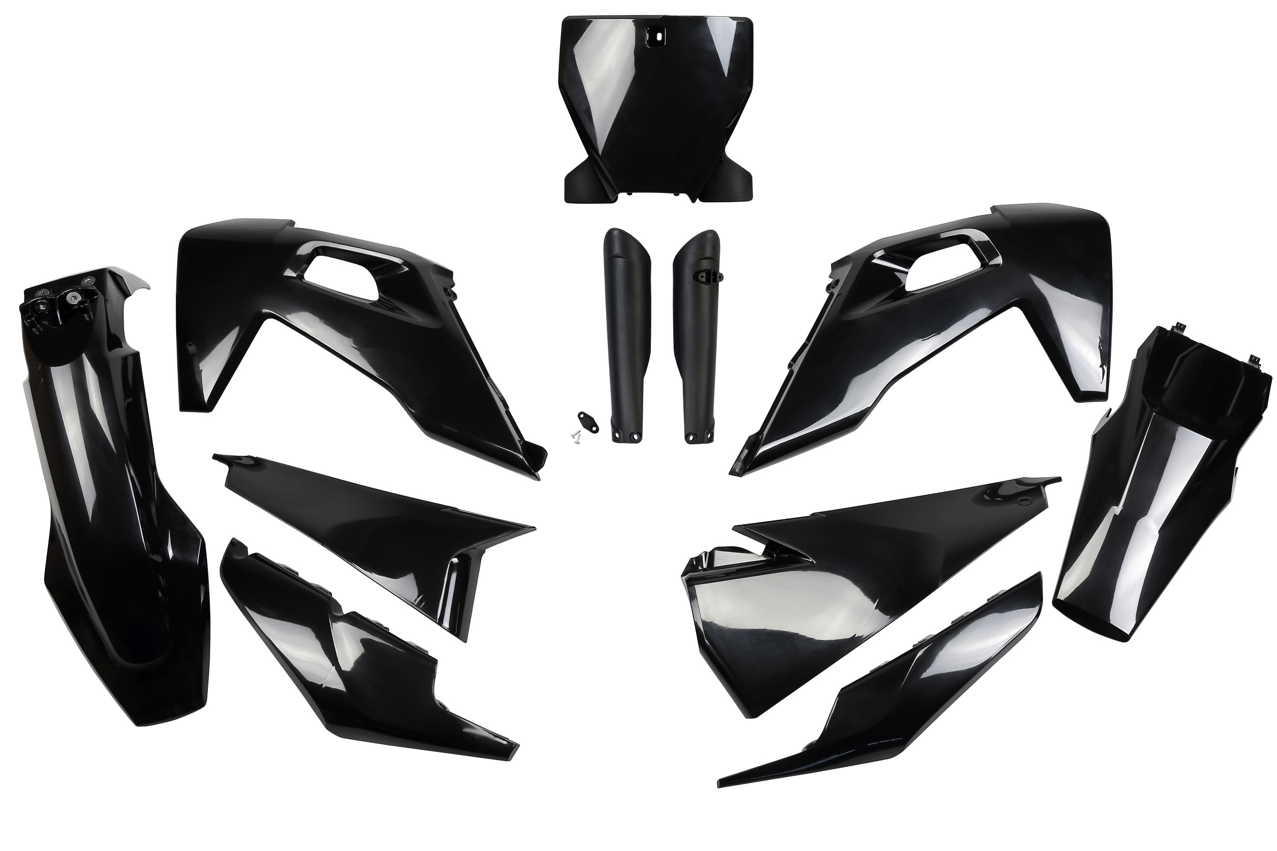 Kit déco Husqvarna TC 125 2019 2022 Kit plastique complet avec protège-fourches