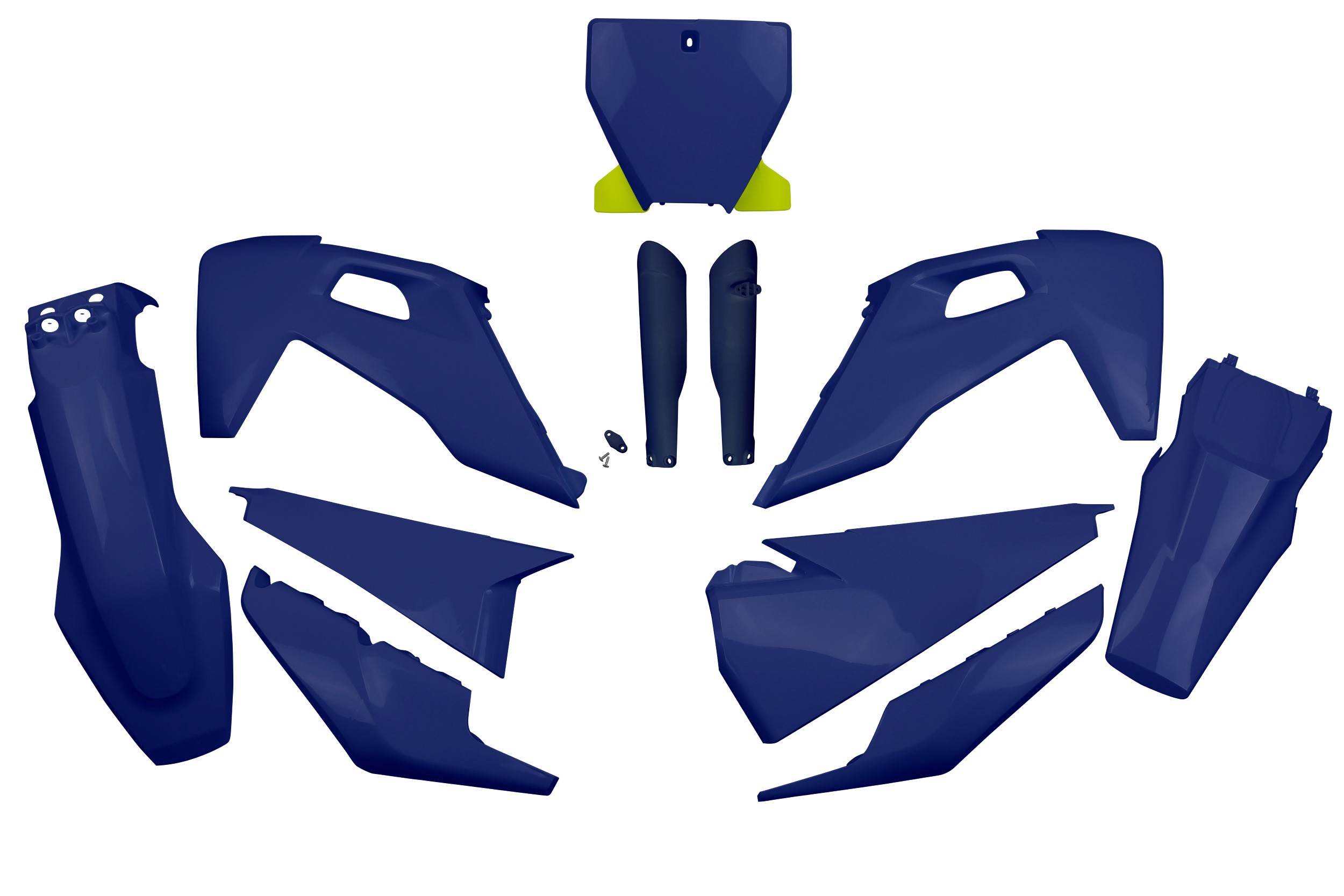 Kit déco Husqvarna TC 125 2019 2022 Kit plastique complet avec protège-fourches