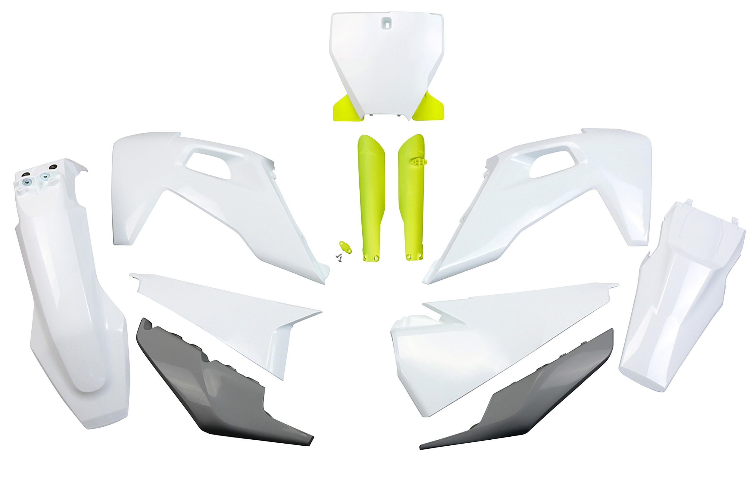 Kit déco Husqvarna TC 125 2019 2022 Kit plastique complet avec protège-fourches
