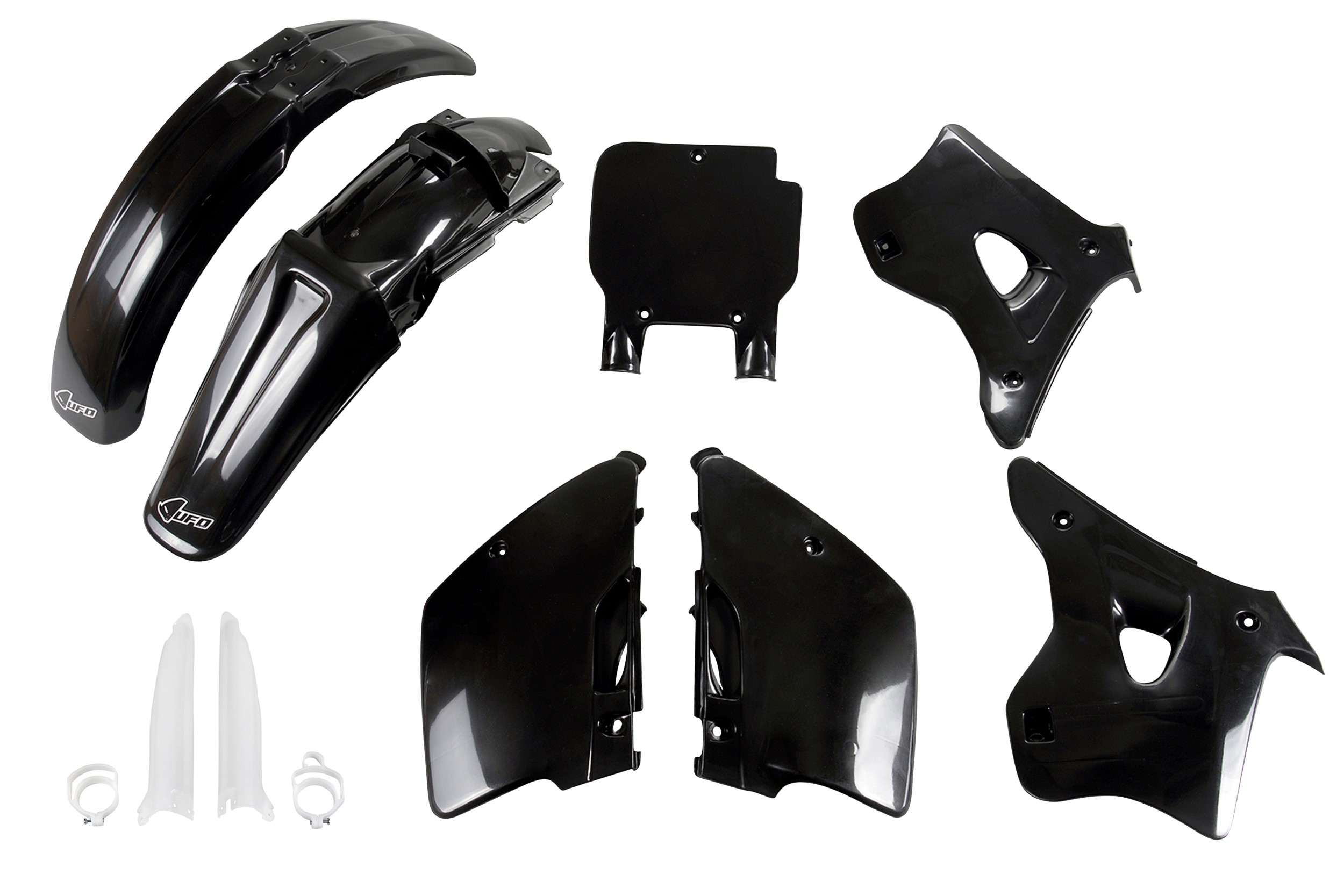 Kit déco Kawasaki KX 125 1994 1995 Kit plastique complet avec protège-fourches