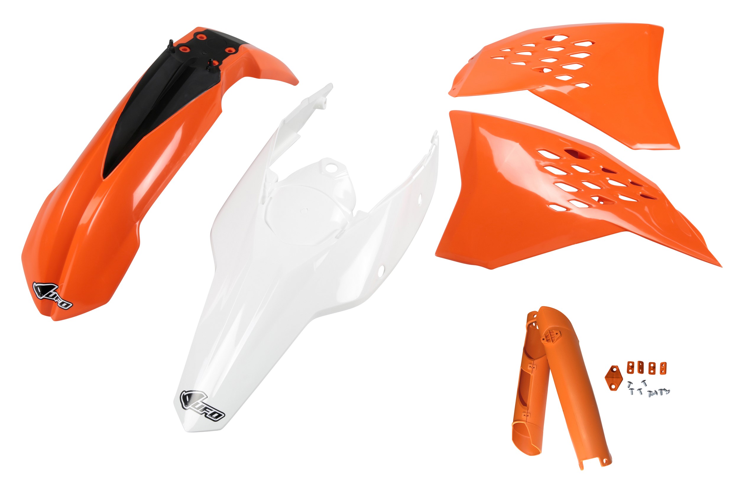 Kit déco Ktm EXC 200 2009 2011 Kit plastique complet avec protège-fourches