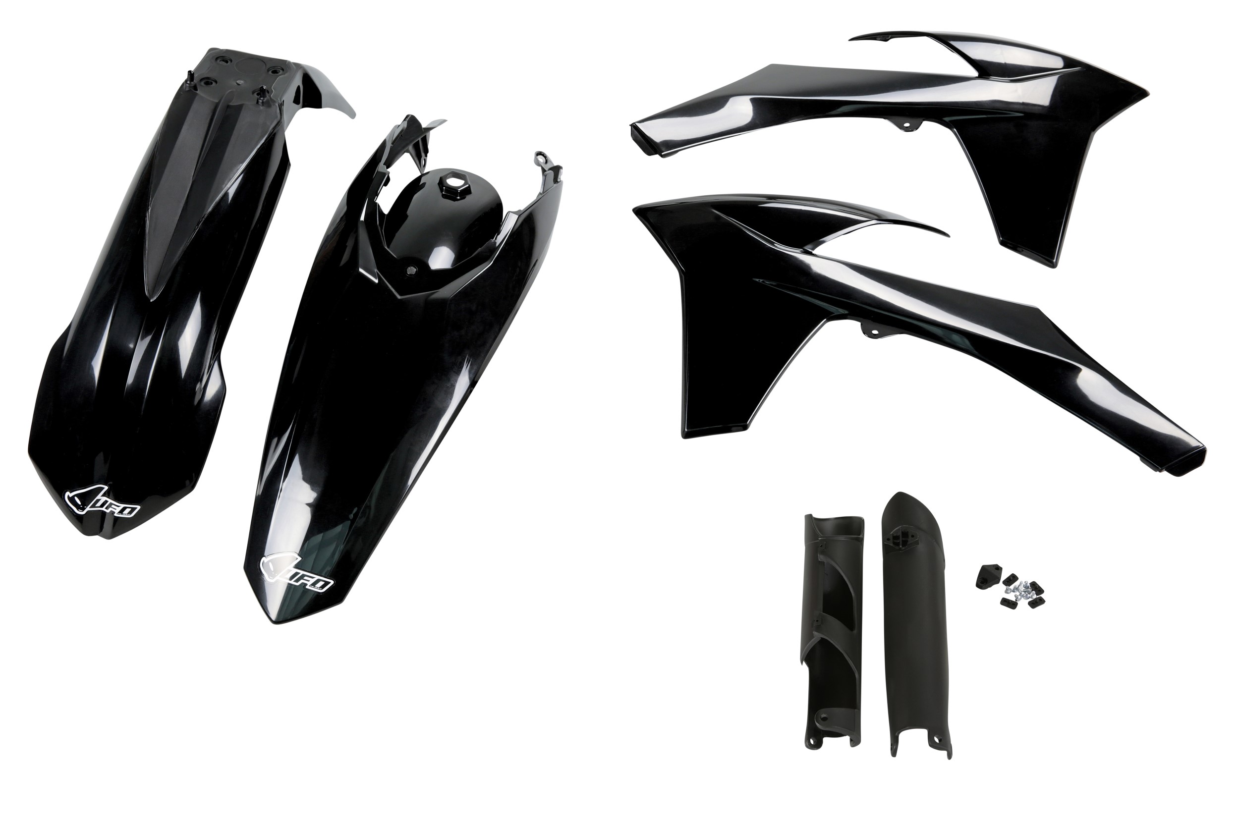 Kit déco Ktm EXC 250 2012 2013 Kit plastique complet avec protège-fourches