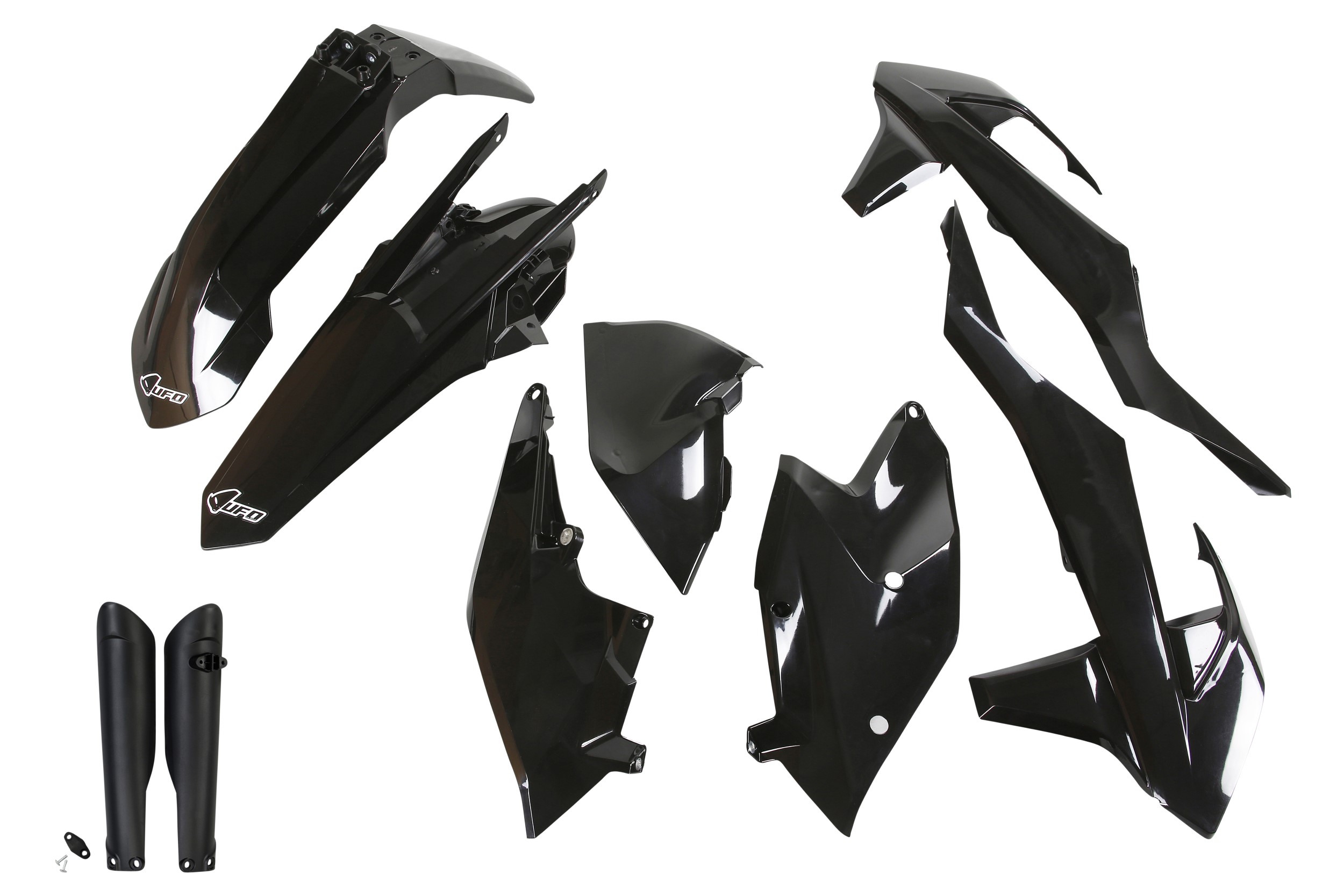 Kit déco Ktm EXC 125 2017 2019 Kit plastique complet avec protège-fourches