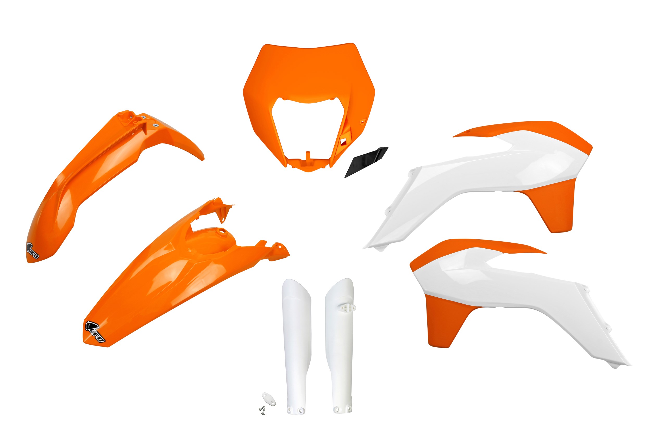 Kit déco Ktm EXC 200 2016 2016 Kit plastique complet avec protège-fourches