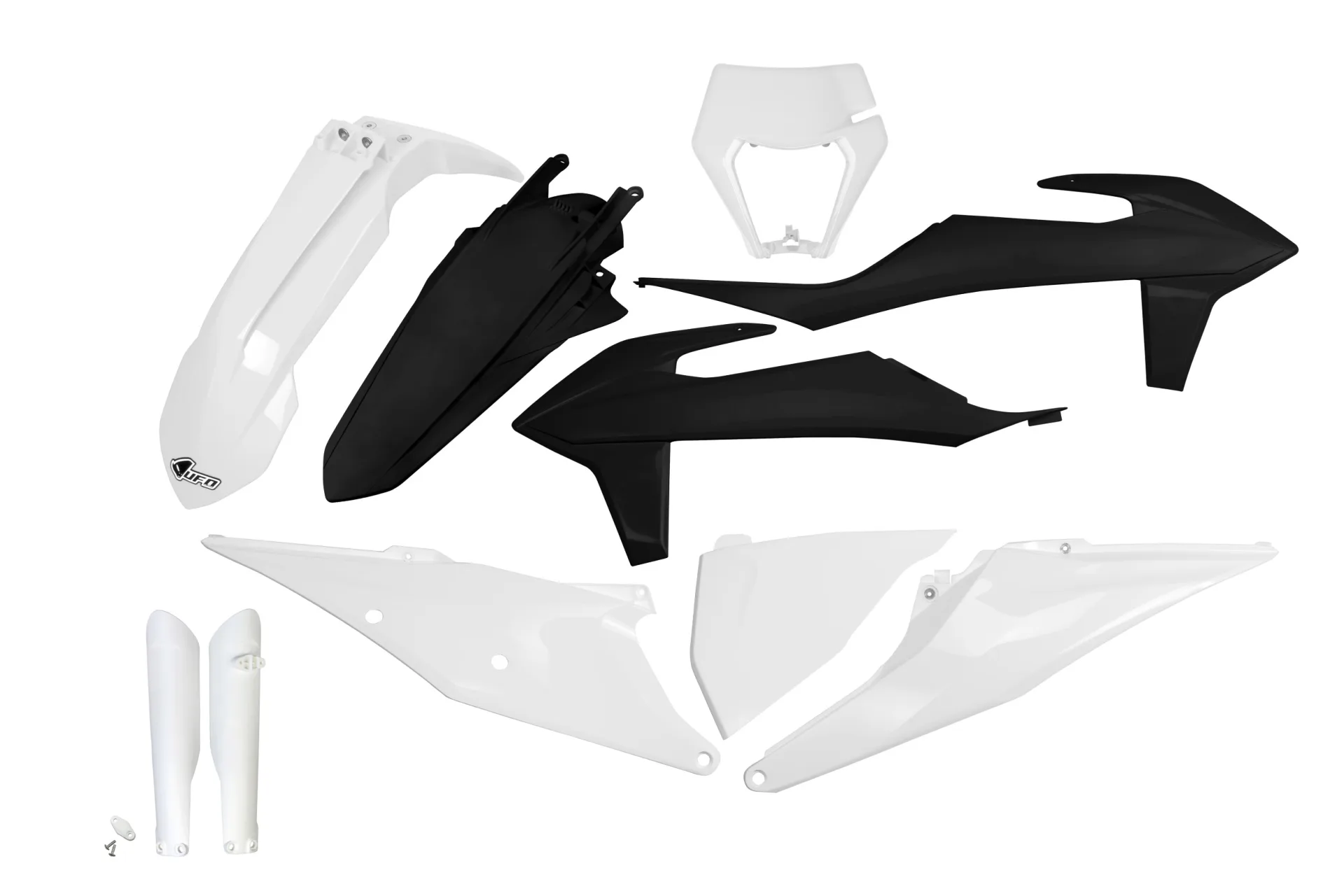 Kit déco Ktm EXC 125 2020 2021 Kit plastique complet avec protège-fourches