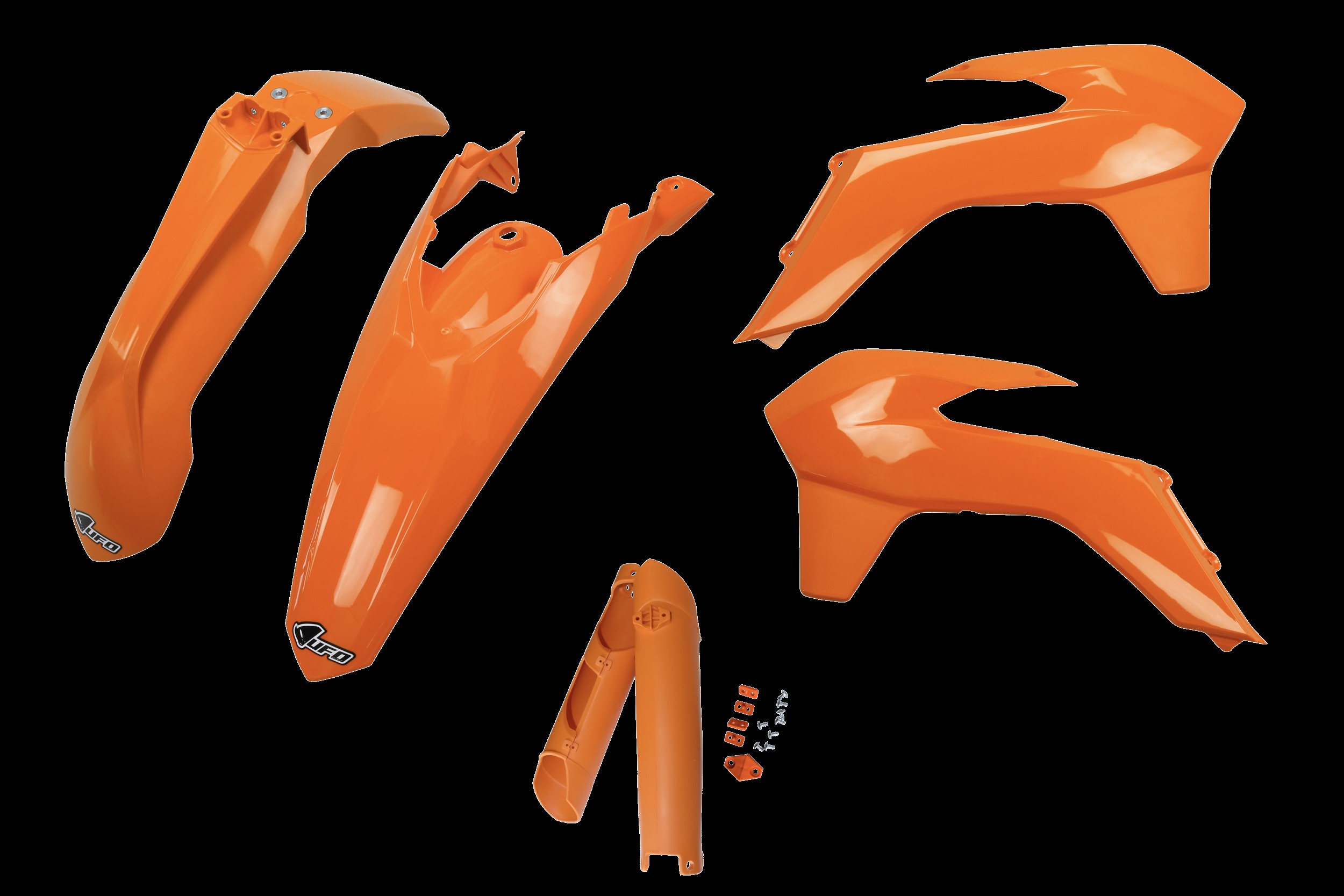KTM EXC-F 500 2014-2015 Kit Plastique Complet Avec Protège-fourches