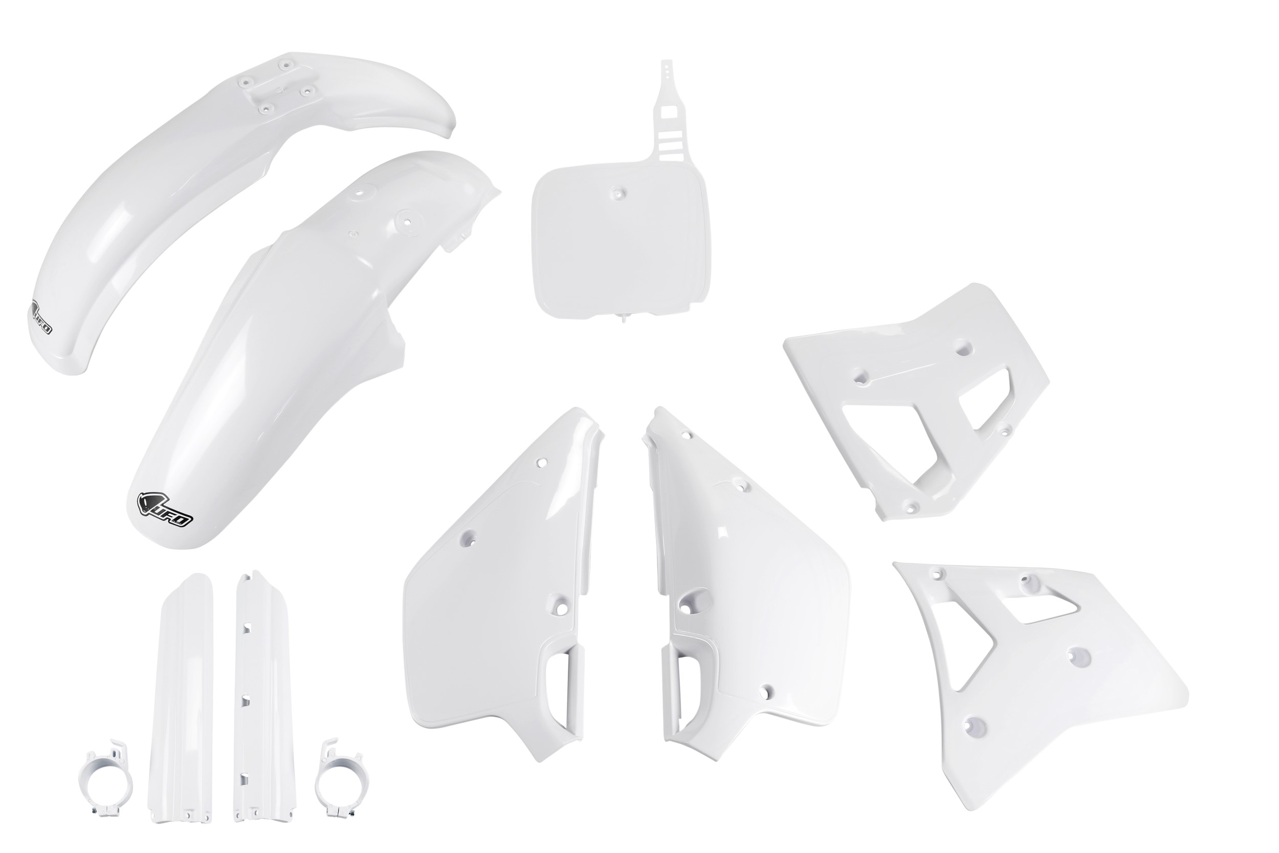 Kit déco Yamaha YZ 250 1991 1991 Kit plastique complet avec protège-fourches