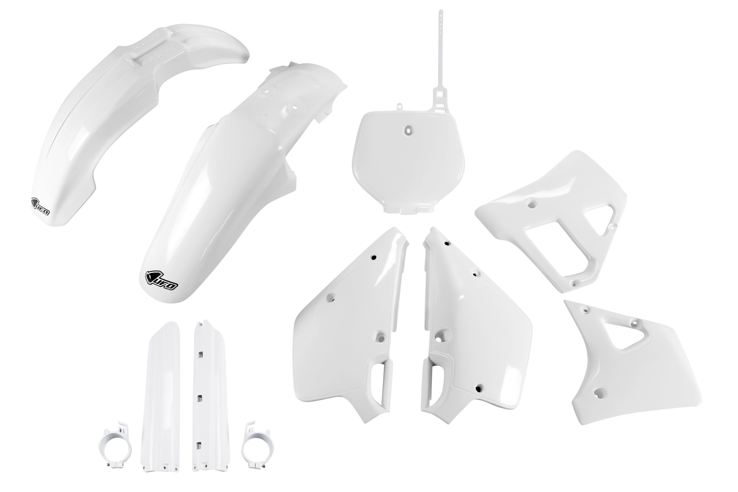 Kit déco Yamaha YZ 125 1992 1992 Kit plastique complet avec protège-fourches