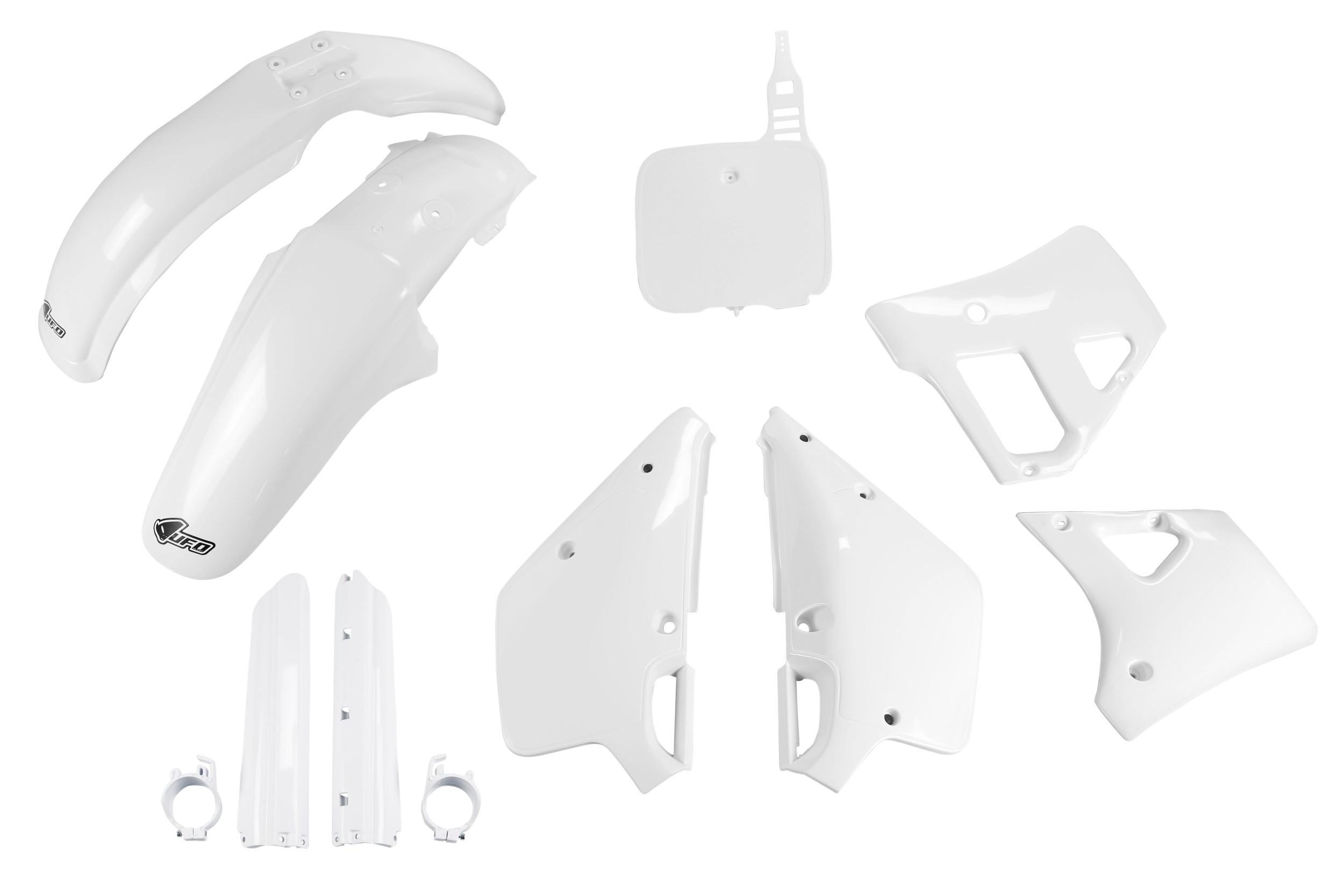 Kit déco Yamaha YZ 125 1991 1991 Kit plastique complet avec protège-fourches