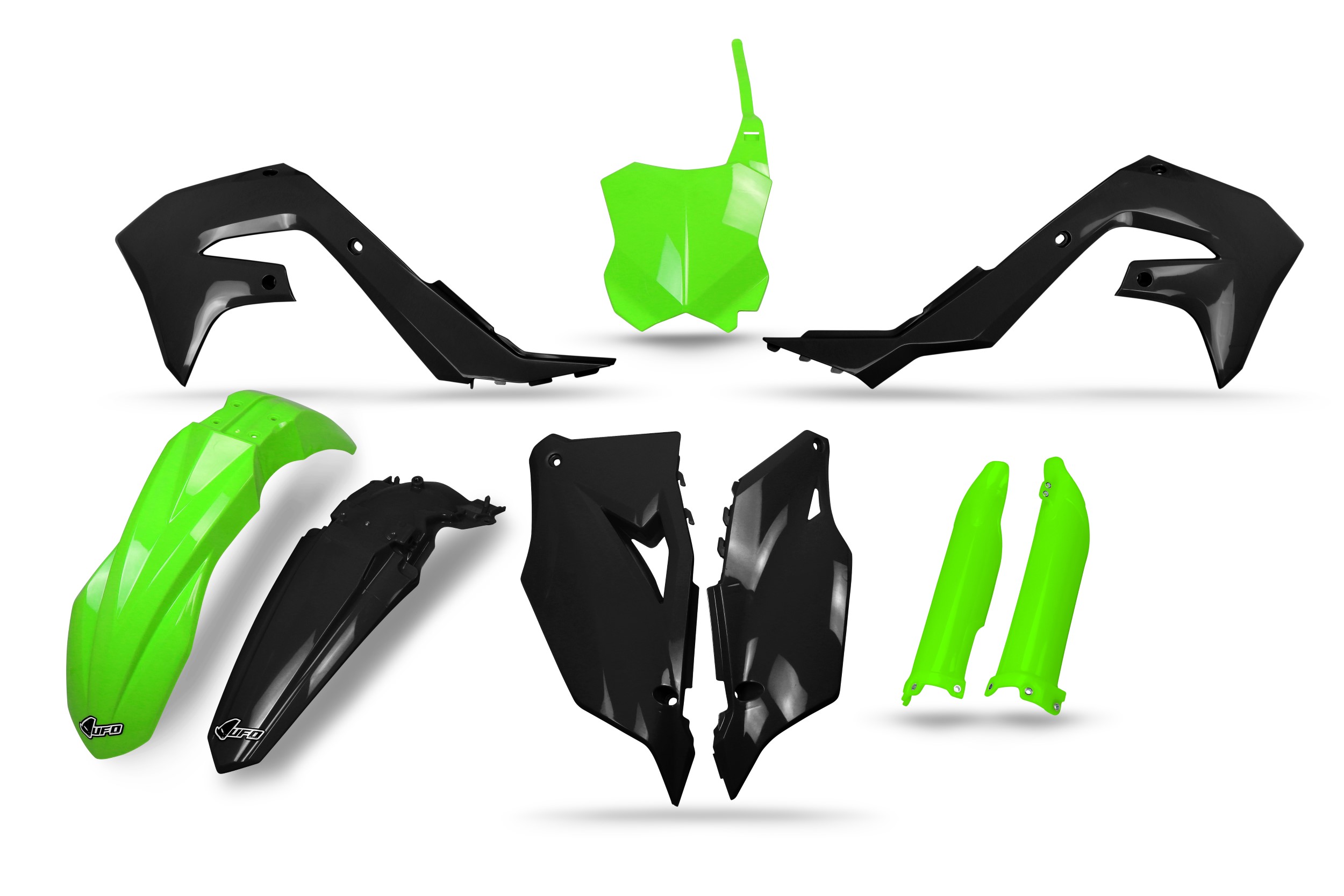 Kawasaki KXF 450 2019-2023 Kits Plastique Sans Protège-fourches