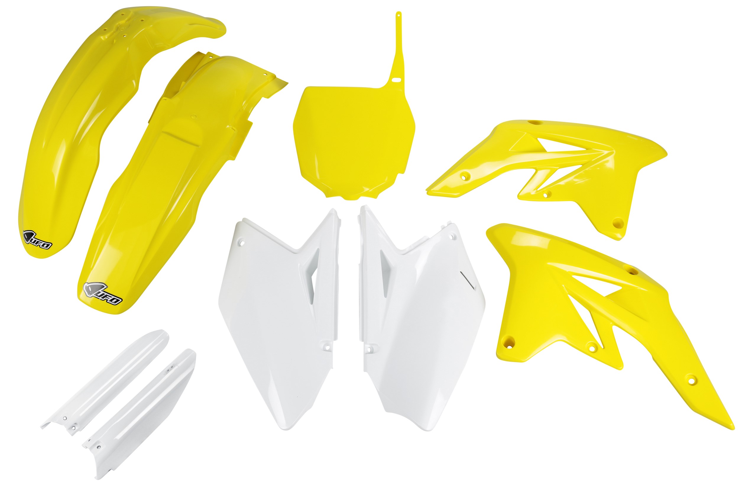 Suzuki RMZ 250 2007-2009 Kit Plastique Complet Avec Protège-fourches