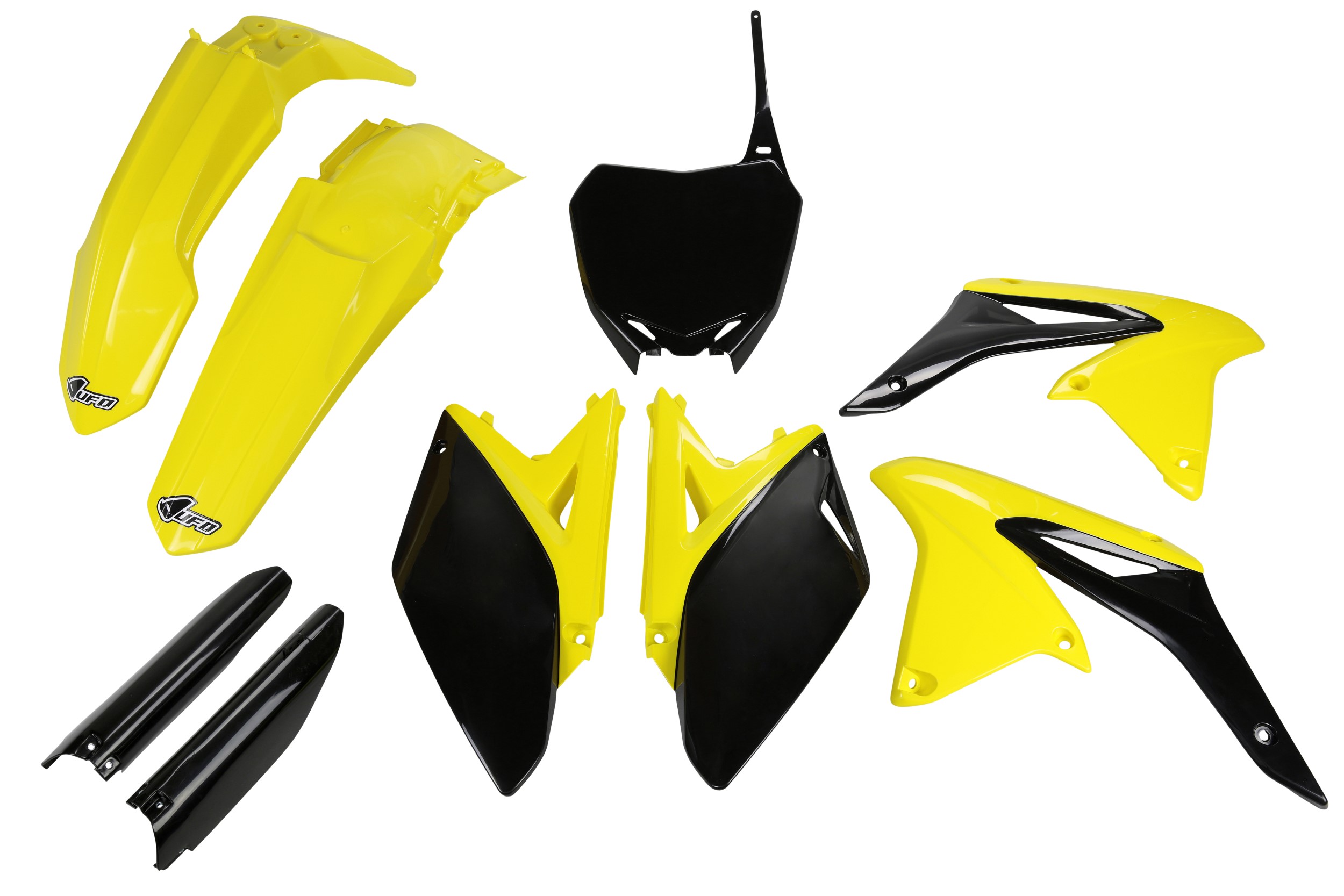 Suzuki RMZ 250 2010-2018 Kit Plastique Complet Avec Protège-fourches
