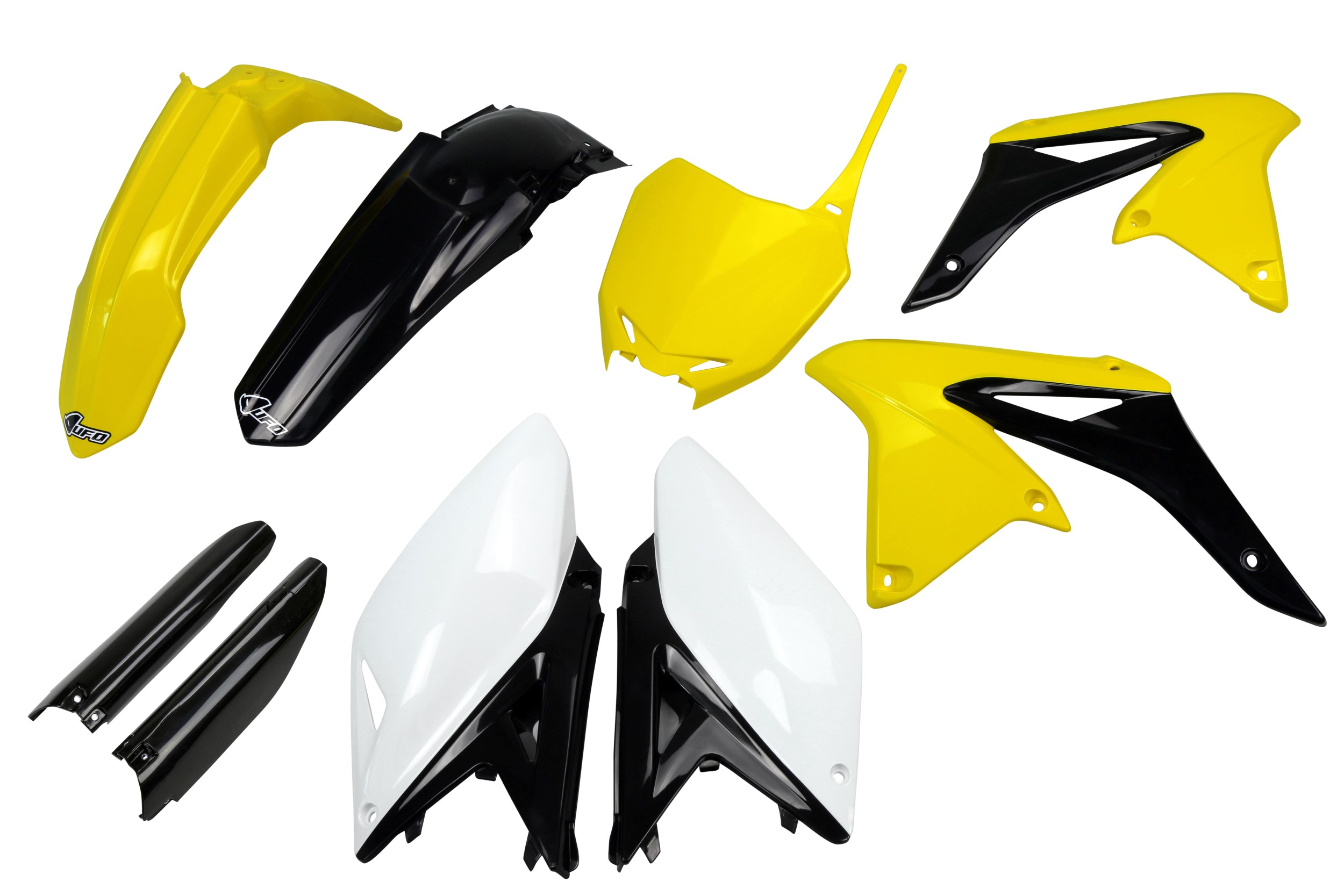 Suzuki RMZ 250 2010-2018 Kit Plastique Complet Avec Protège-fourches