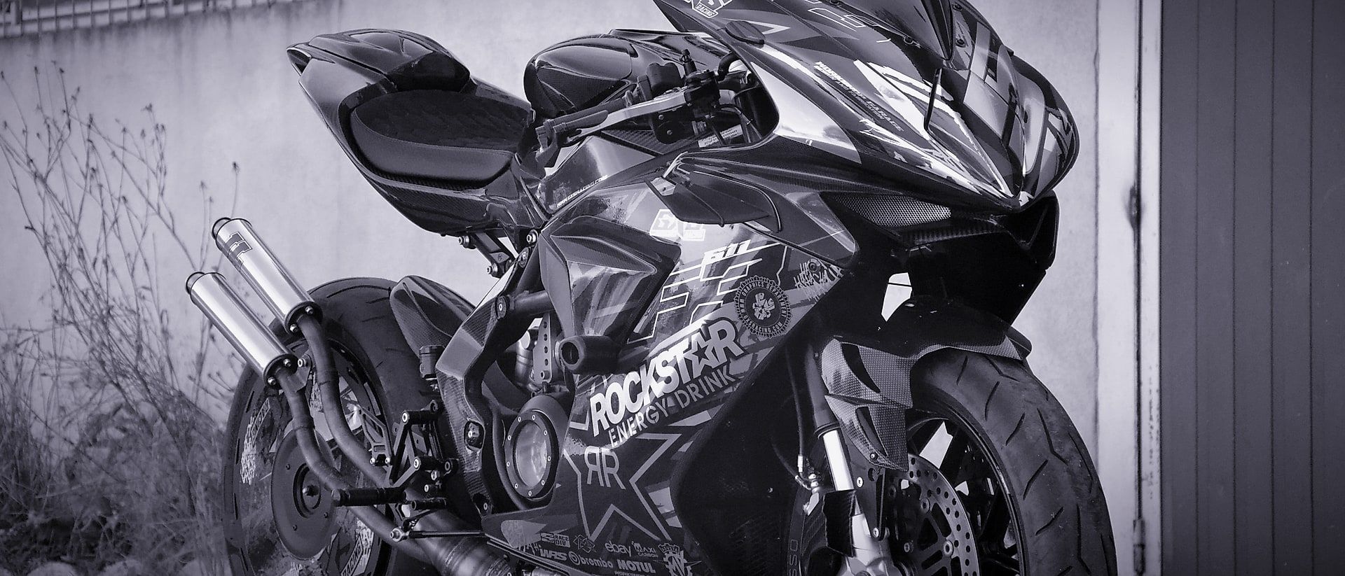 MV Agusta GXS Racing — préparation 2-temps 611cc Rockstar Energy