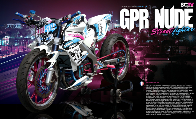 GPR Nude Streetfighter — kit GXS