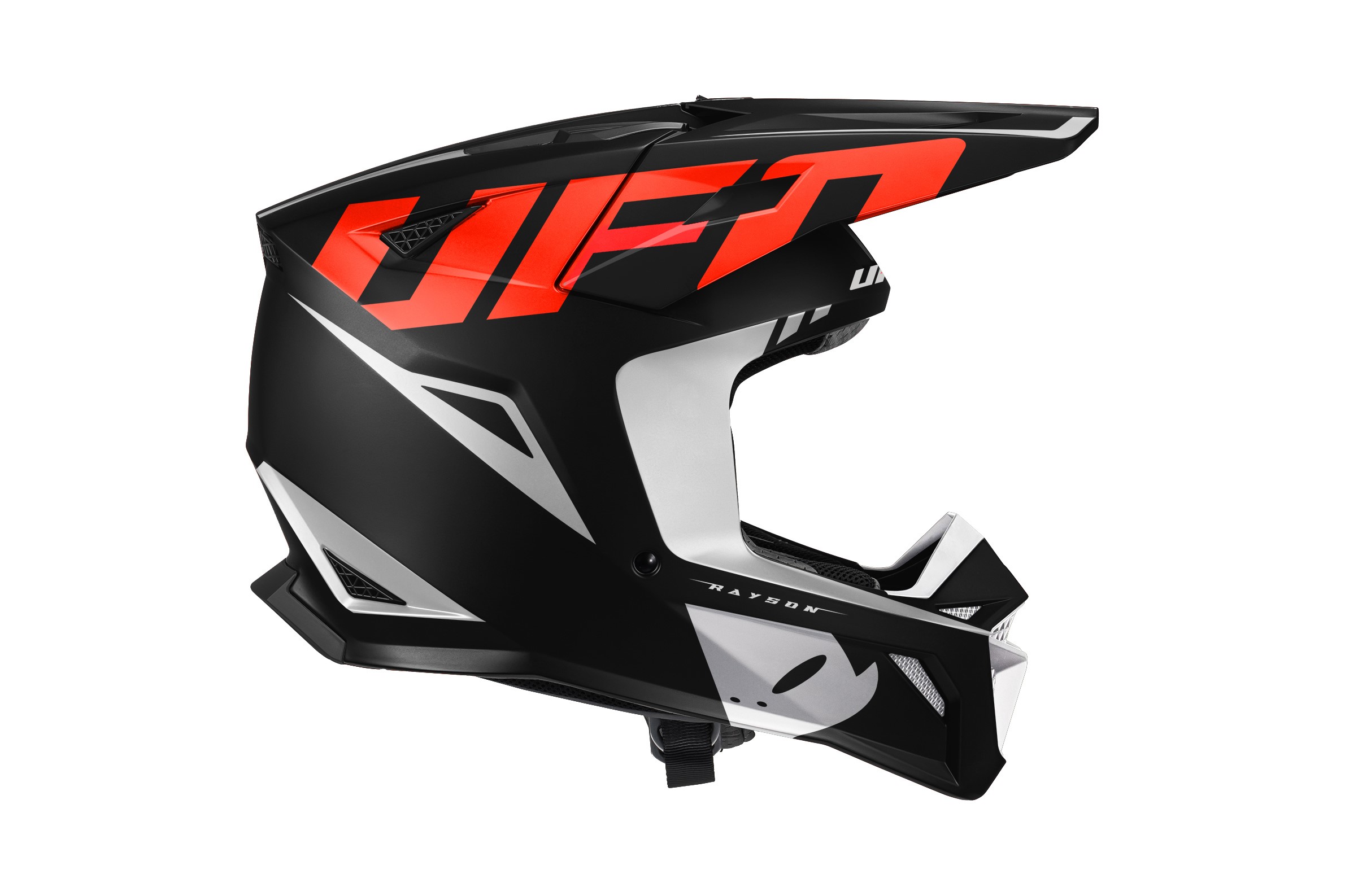 Kit déco Casque RAYSON HE13010 — noir/rouge