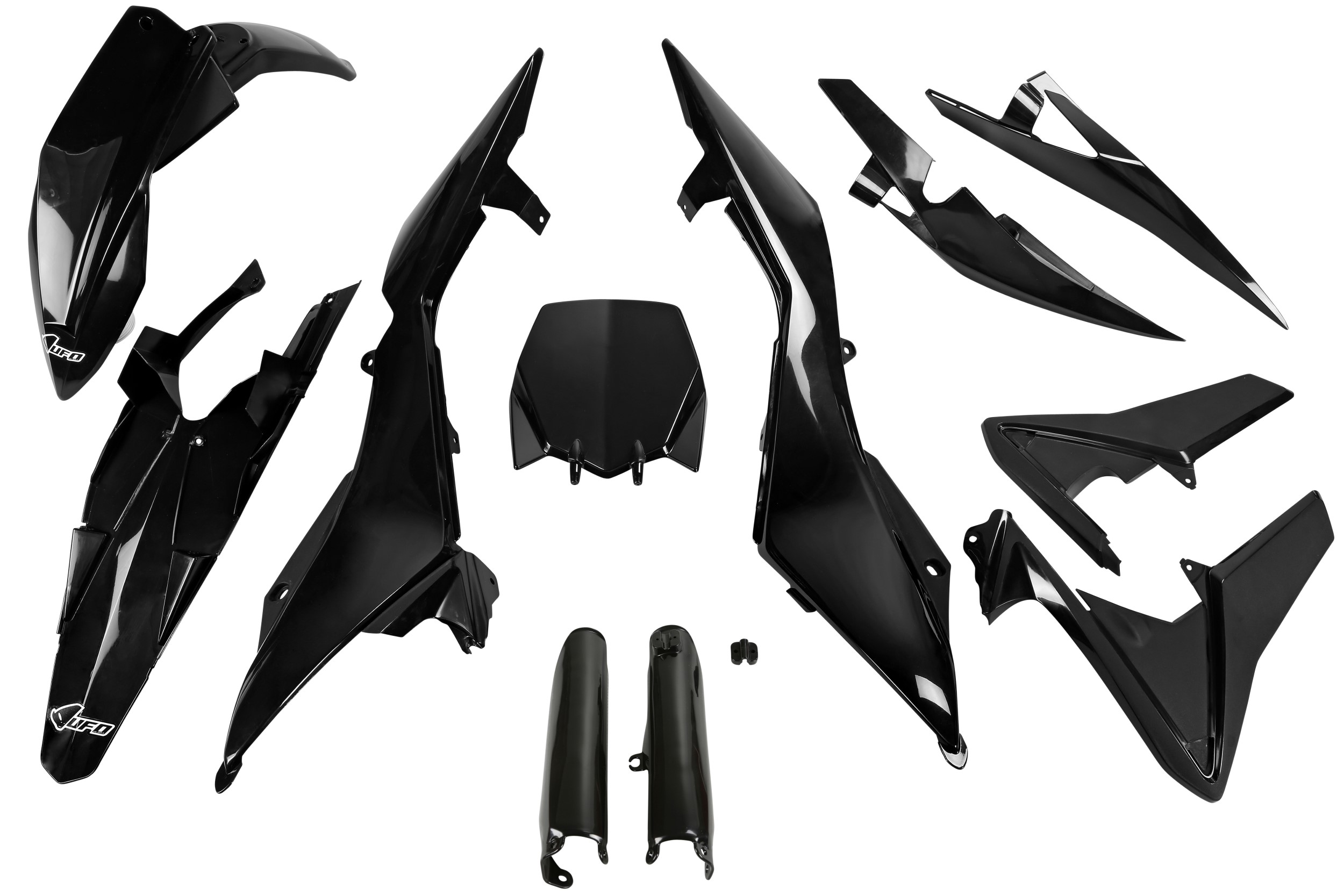 Kit déco Husqvarna TC 449 2011 2013 Kit plastique complet avec protège-fourches