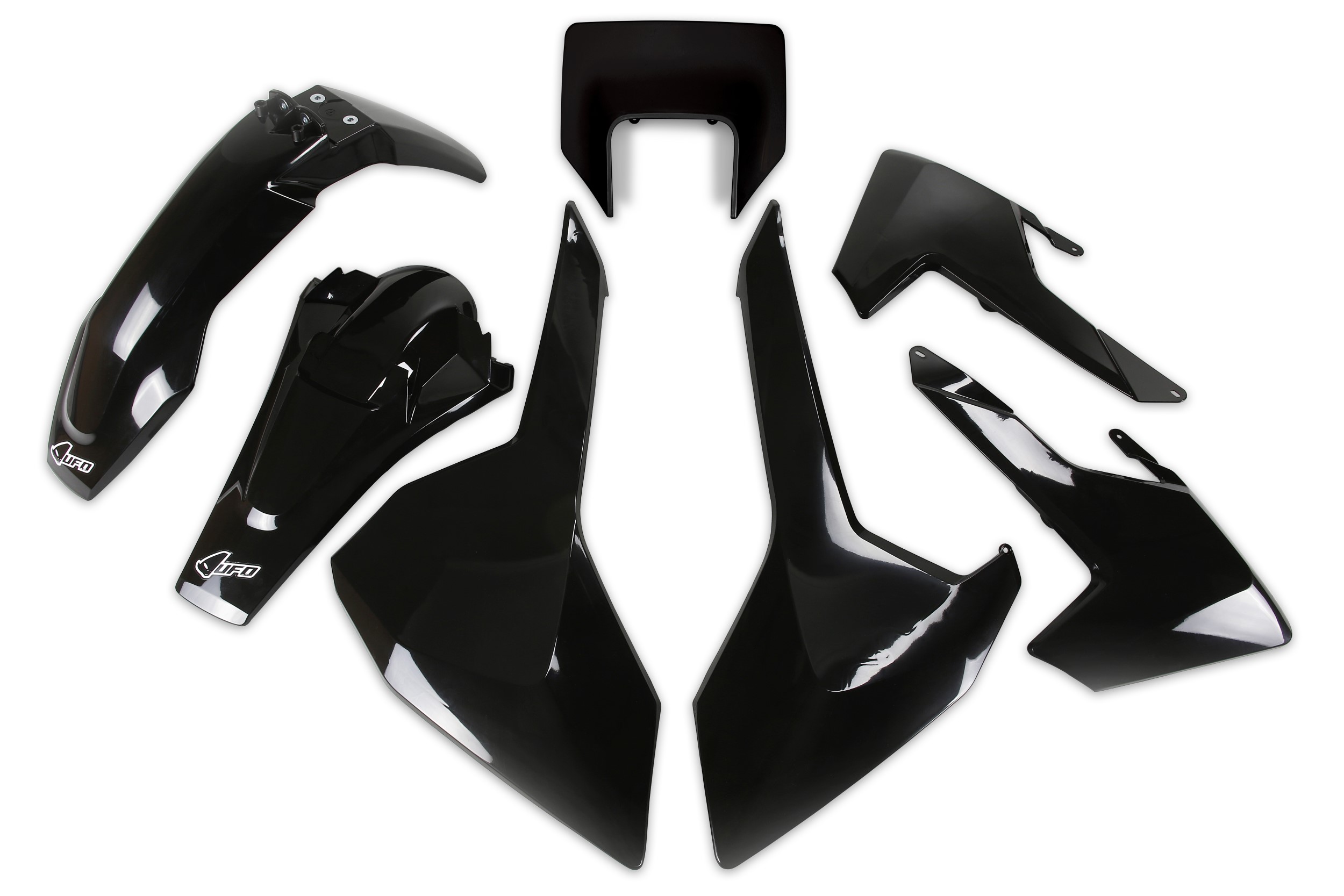 Kit déco Husqvarna FE 450 2017 2019 Kits plastique sans protège-fourches