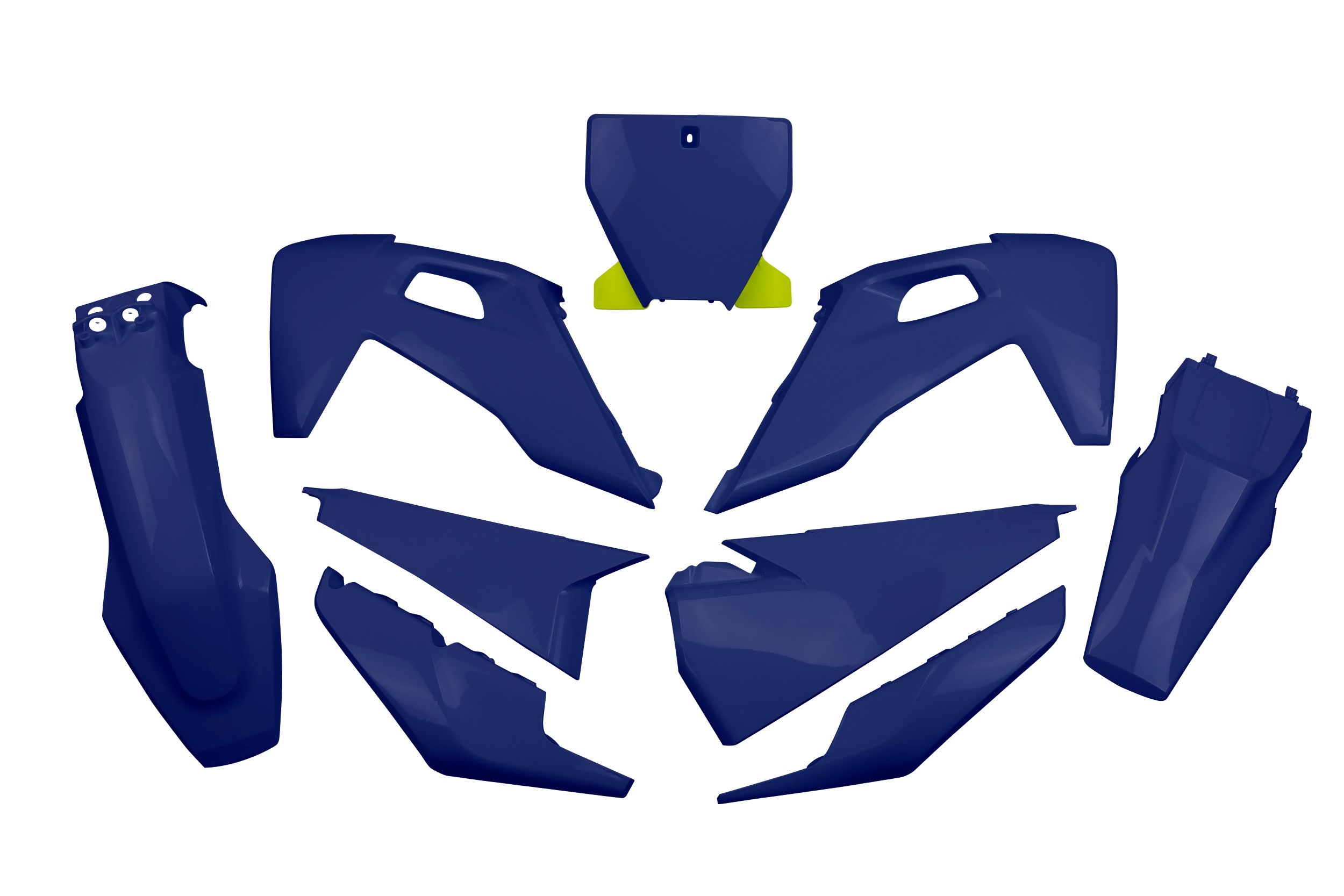 Kit déco Husqvarna TC 250 2019 2022 Kits plastique sans protège-fourches
