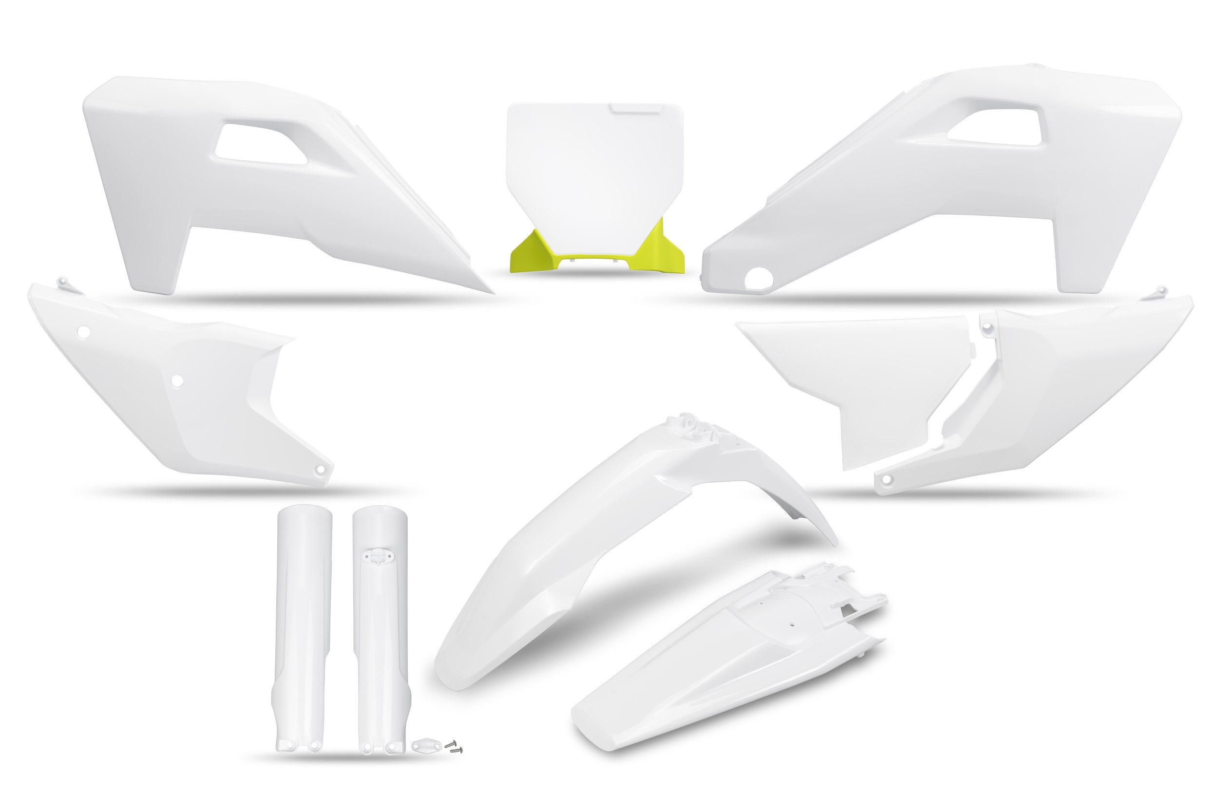 Kit déco Husqvarna FX 450 2025 2026 Kit plastique complet avec protège-fourches