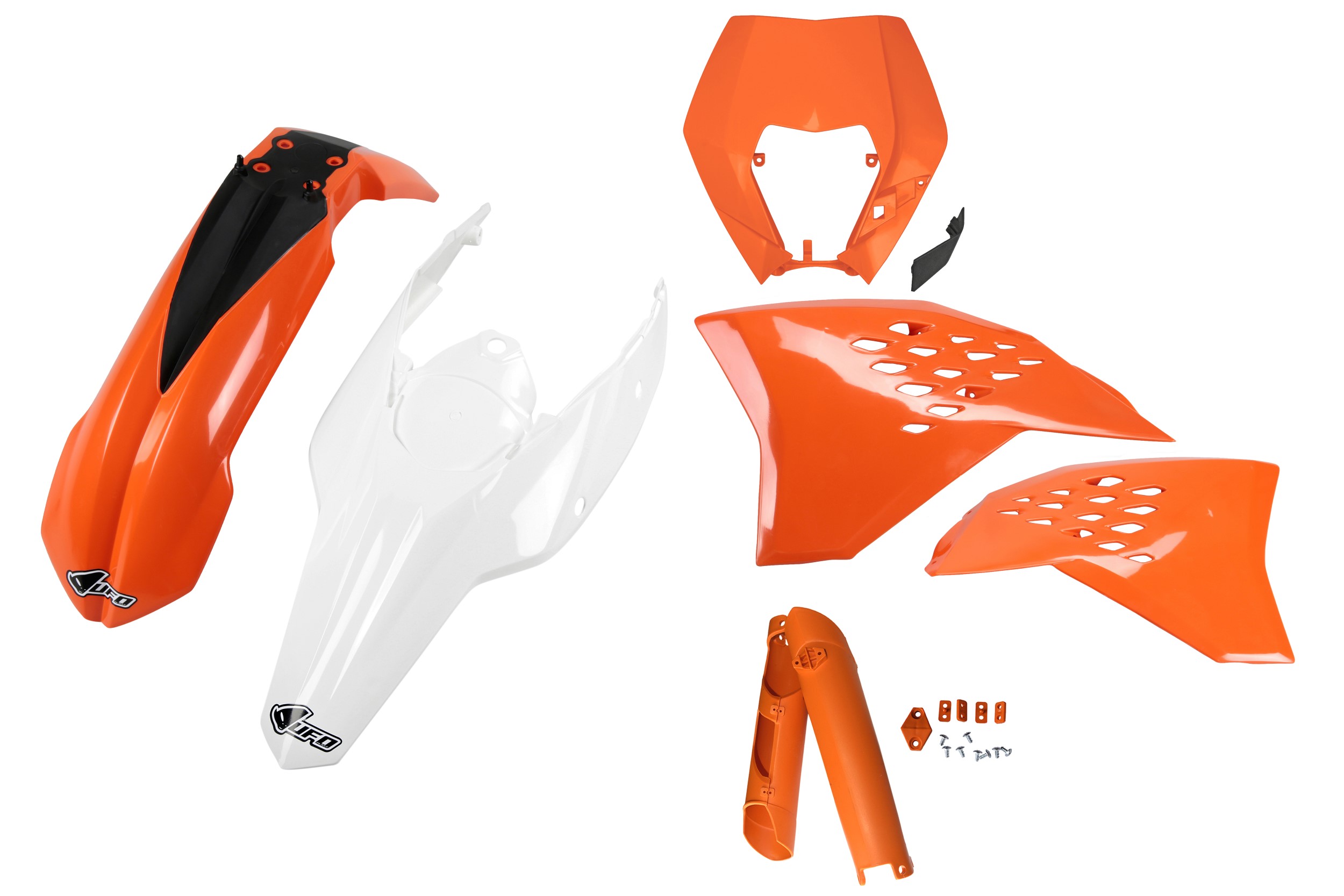 Kit déco Ktm EXC 300 2011 2011 Kit plastique complet avec protège-fourches