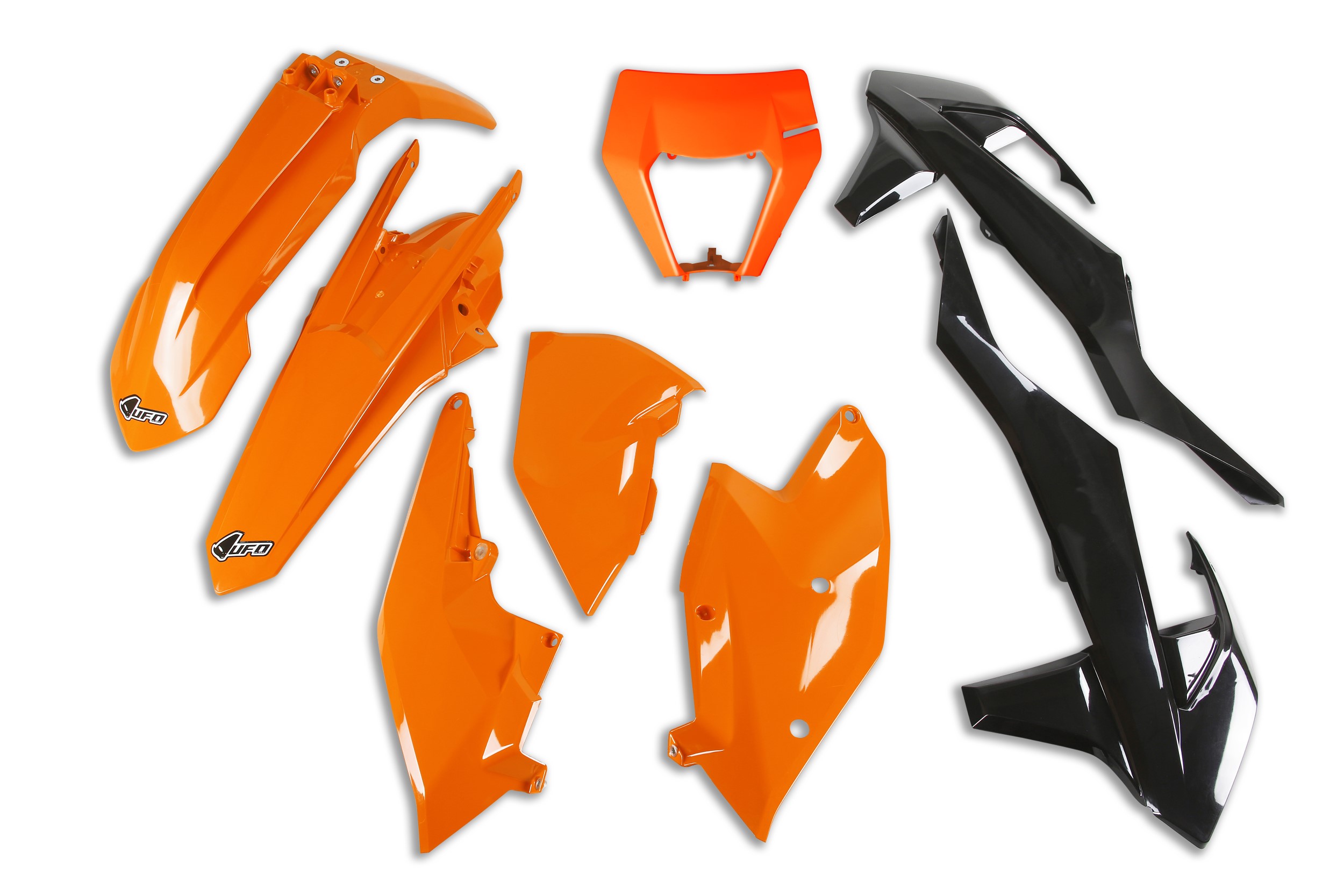 KTM EXC-F 500 2017-2019 Kits Plastique Sans Protège-fourches