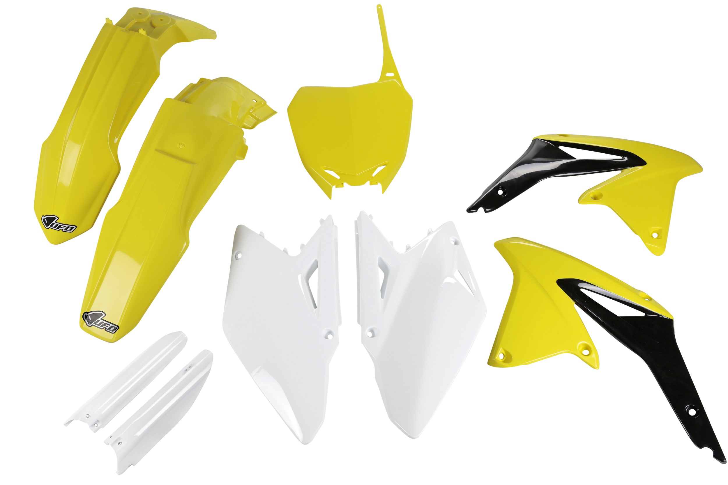 Suzuki RMZ 450 2008-2017 Kit Plastique Complet Avec Protège-fourches