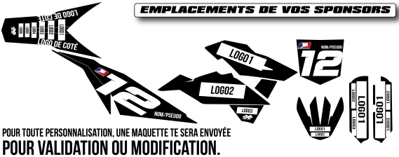 Emplacements des logos partenaires