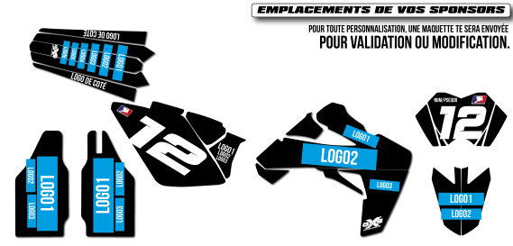 Emplacements des logos partenaires