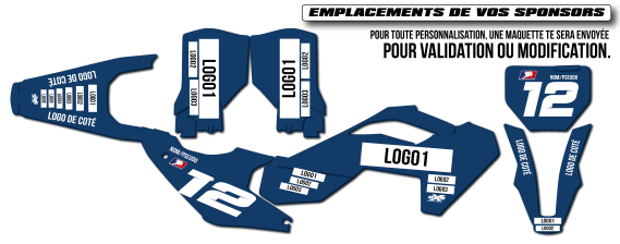 Emplacements des logos partenaires