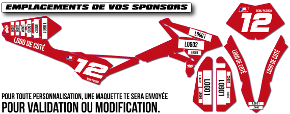 Emplacements des logos partenaires