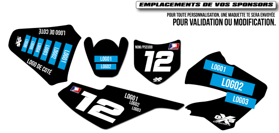 Emplacements des logos partenaires