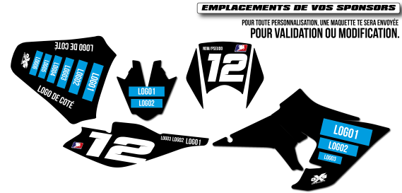 Emplacements des logos partenaires