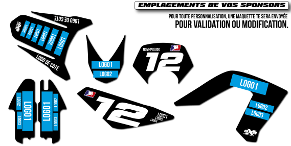 Emplacements des logos partenaires