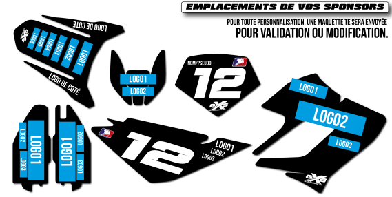 Emplacements des logos partenaires