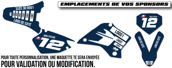 Emplacements des logos partenaires