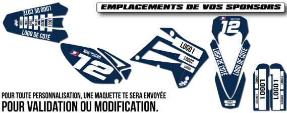 Emplacements des logos partenaires