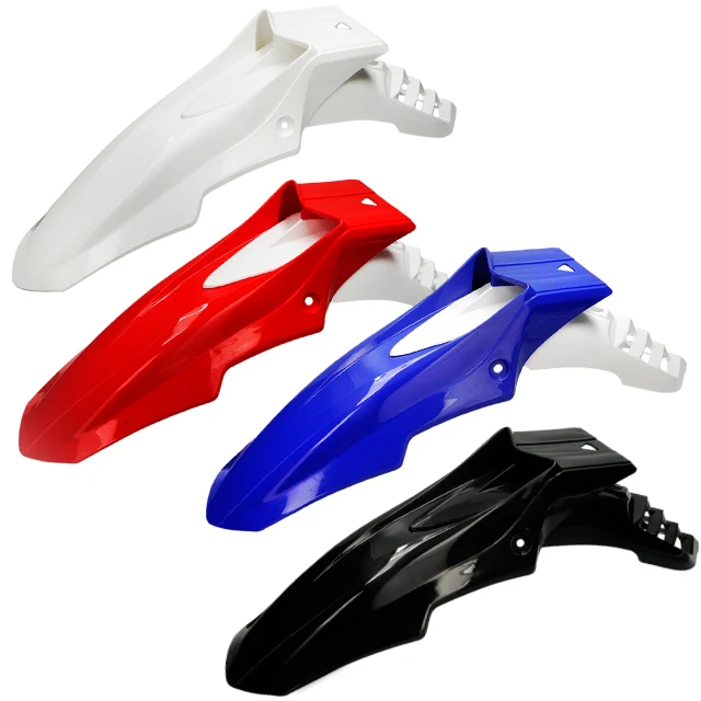 Kit déco Garde boue Supermotard universel EVO — Rouge