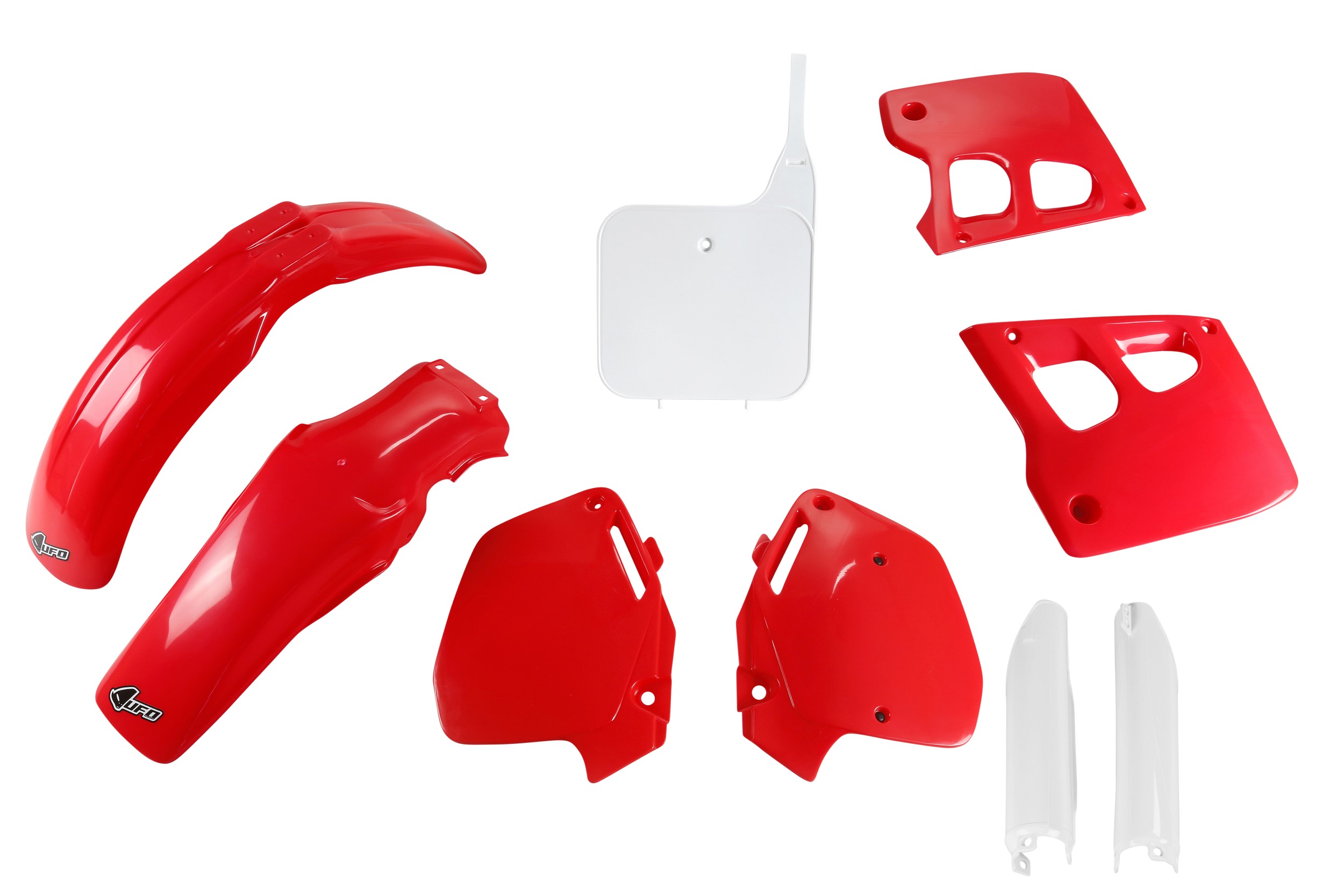 Kit déco Honda CR 125 1991 1992 Kit plastique complet avec protège-fourches
